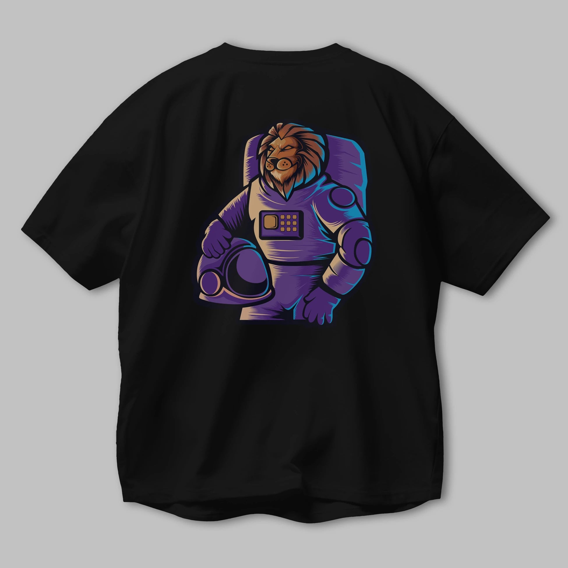 Astroking Arka Baskılı Oversize t-shirt Erkek Kadın Unisex