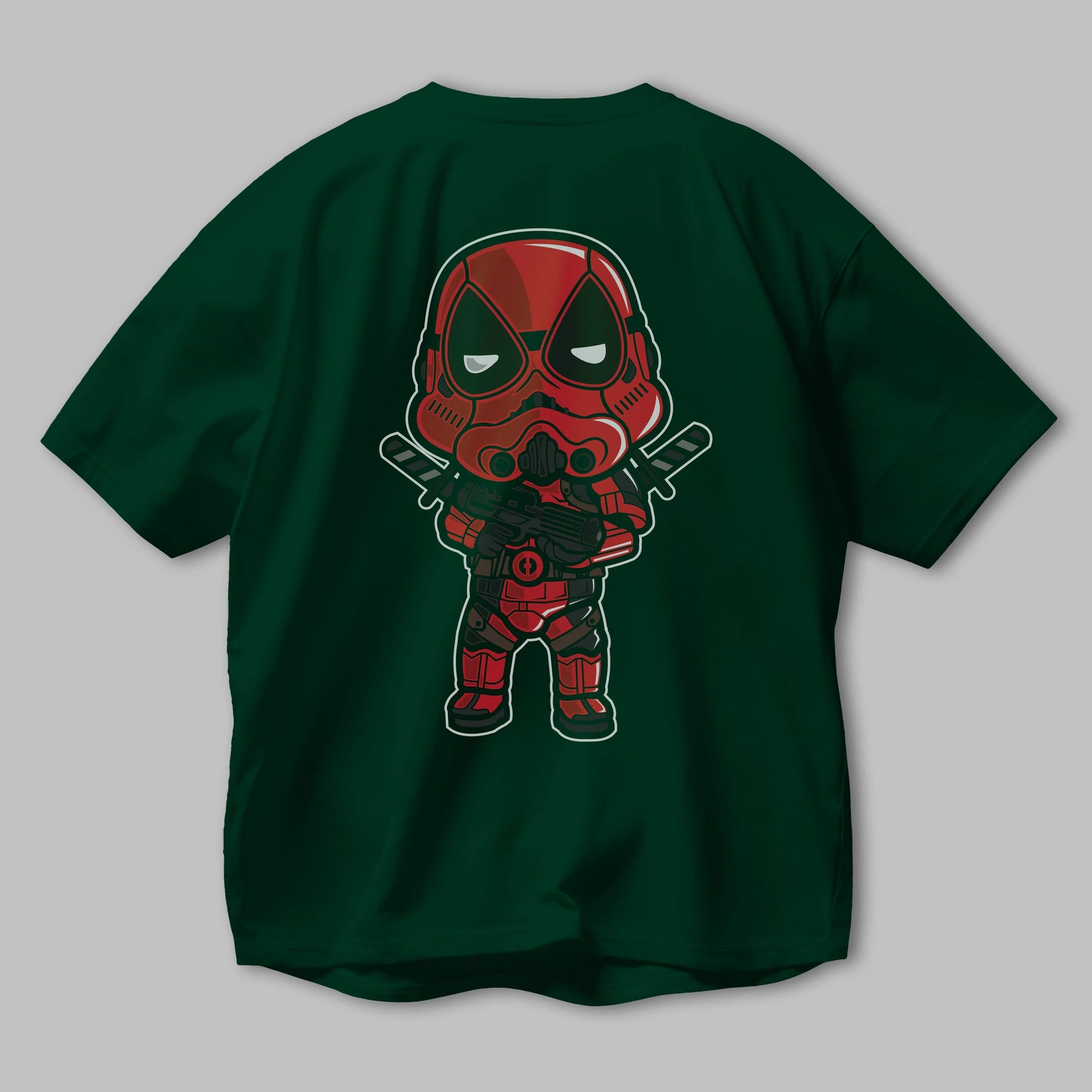 Deadpool (22) Arka Baskılı Oversize t-shirt Erkek Kadın Unisex %100 Pamuk Bisiklet Yaka tişort