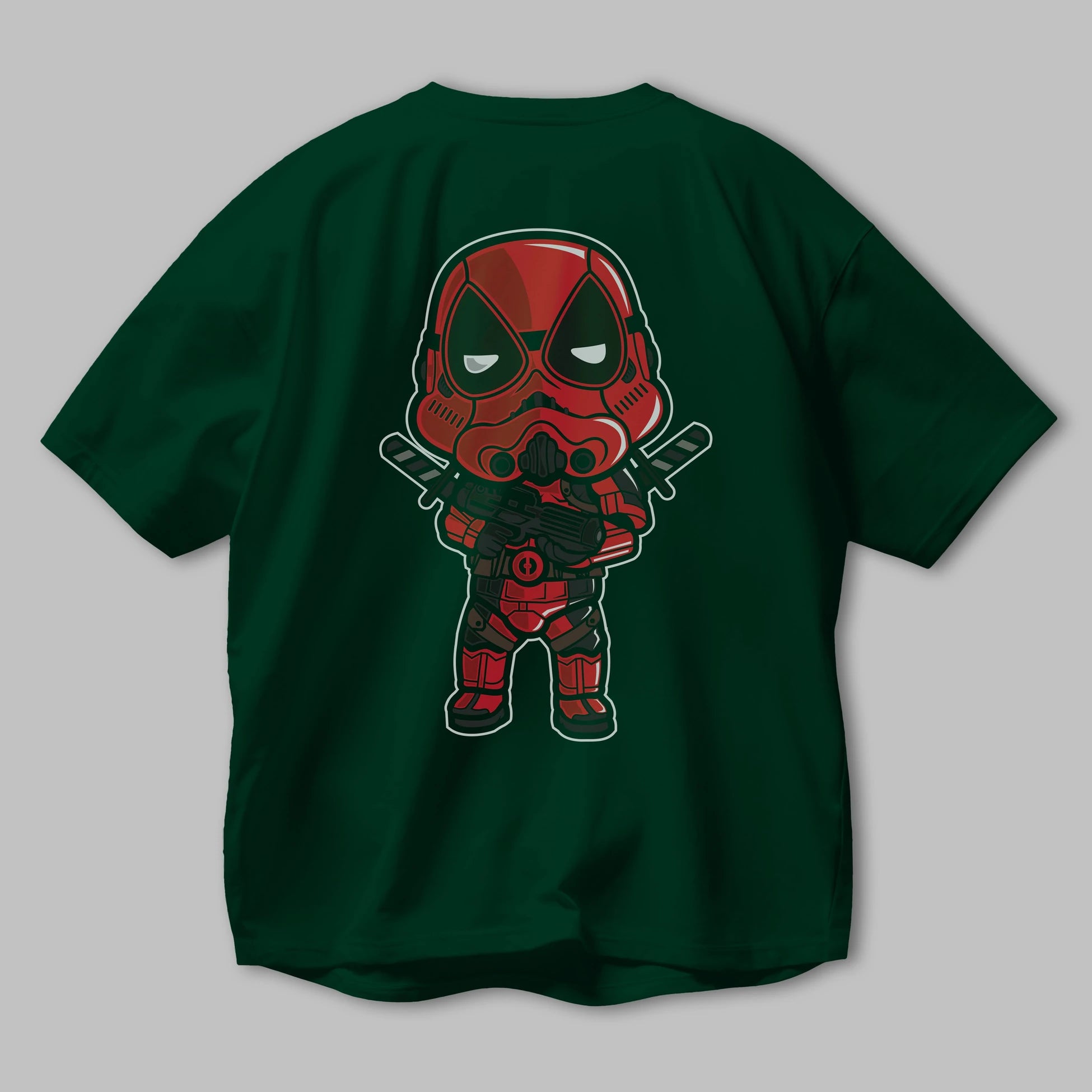 Deadpool (22) Arka Baskılı Oversize t-shirt Erkek Kadın Unisex %100 Pamuk Bisiklet Yaka tişort