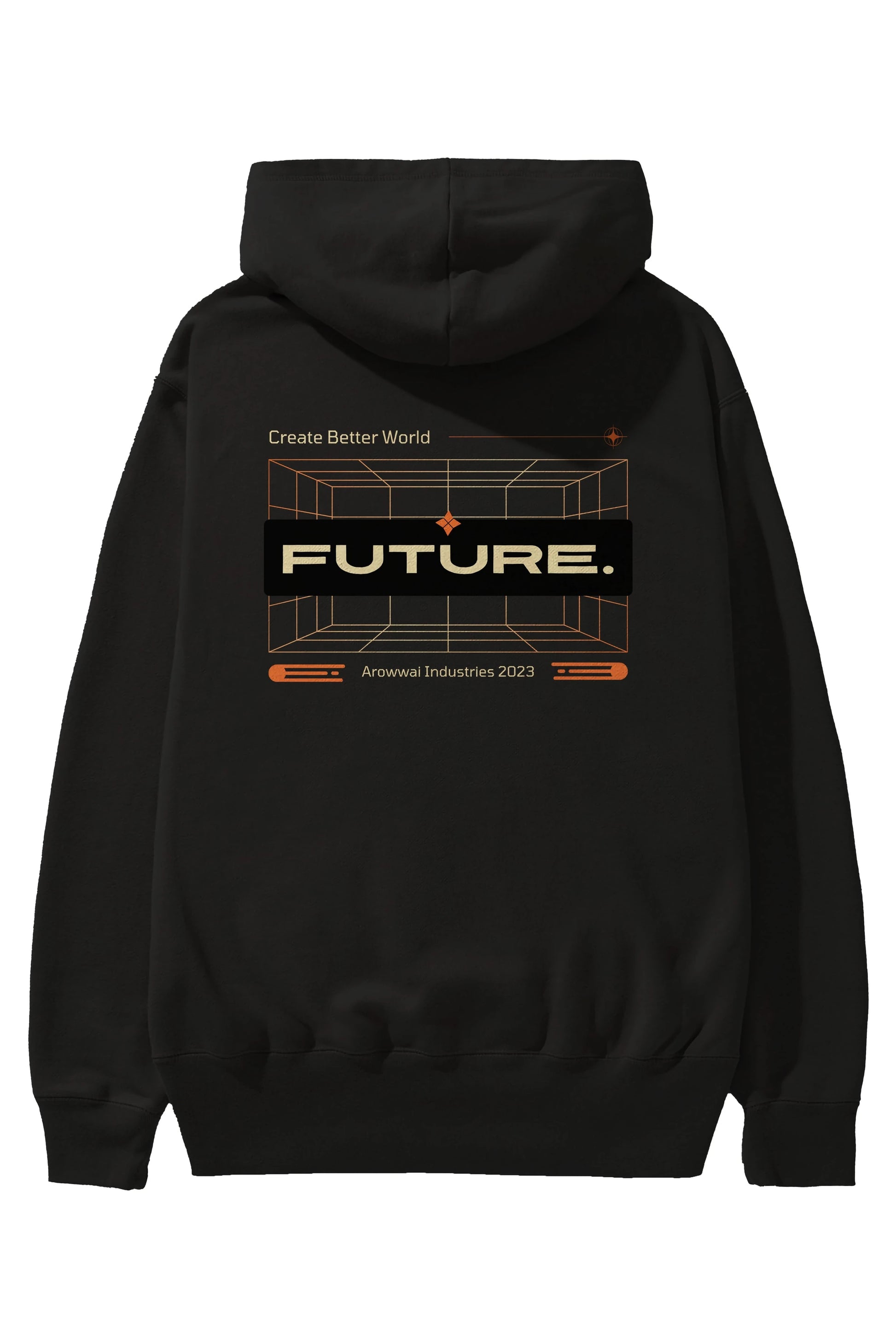 Future Arka Baskılı Oversize Hoodie Kapüşonlu Sweatshirt Erkek Kadın Unisex