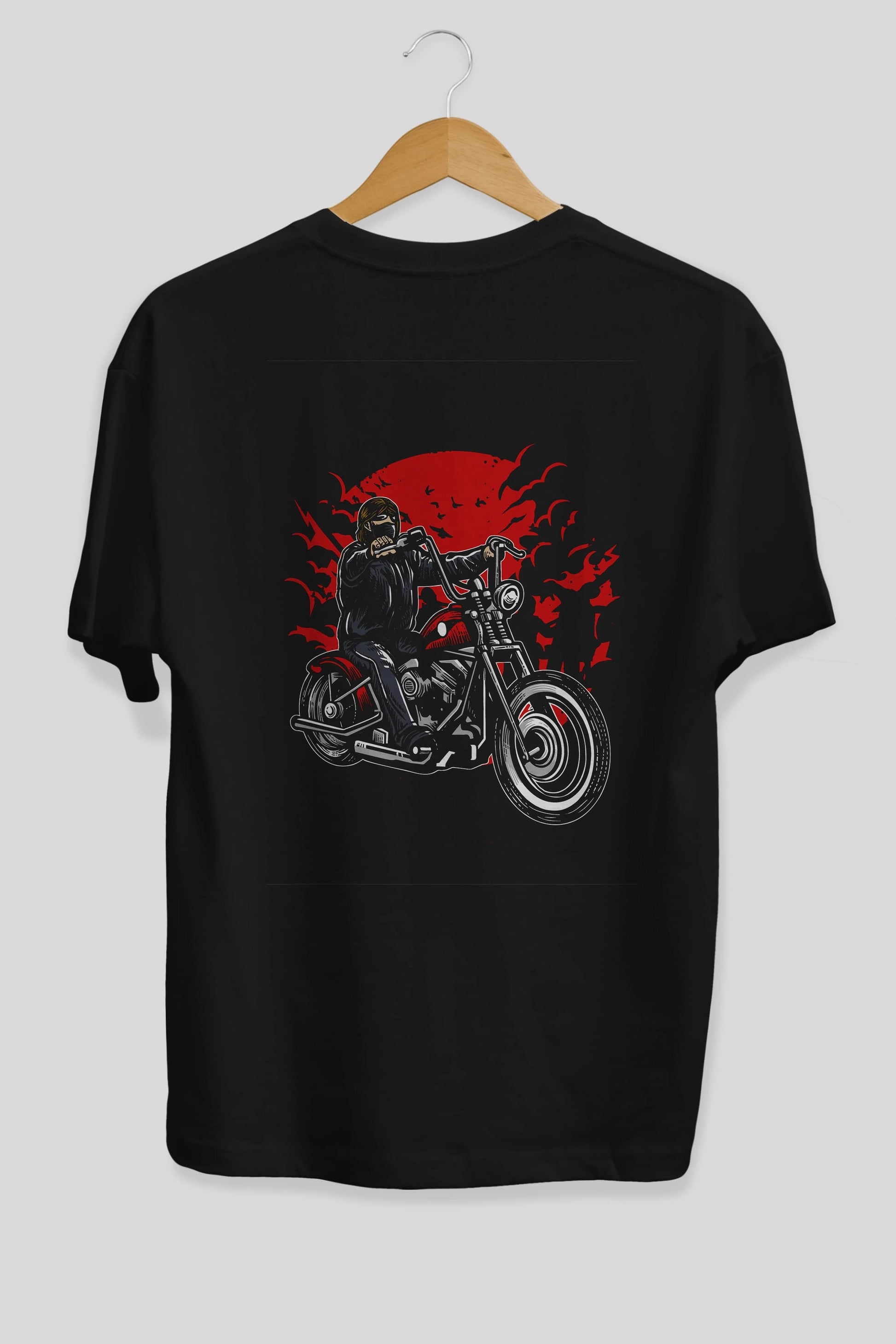 Zombie Slayer Arka Baskılı Oversize t-shirt Erkek Kadın Unisex %100 Pamuk