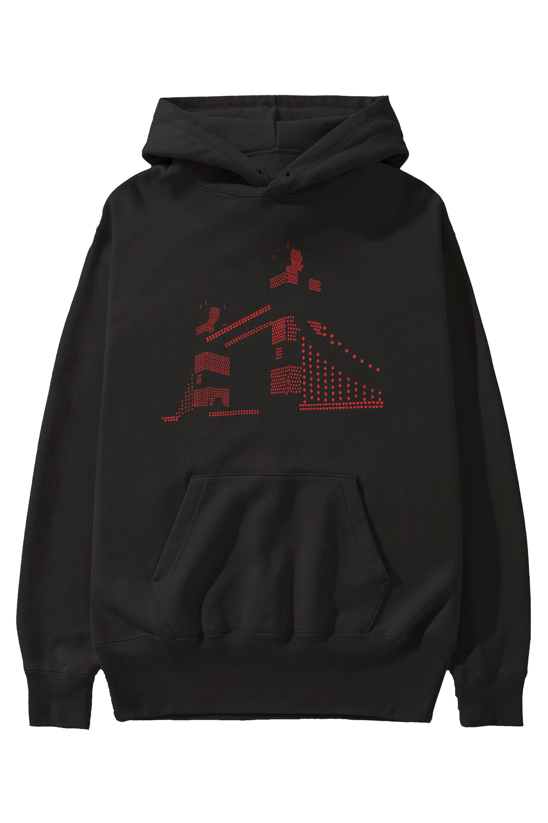 The Bridge Ön Baskılı Hoodie Oversize Kapüşonlu Sweatshirt Erkek Kadın Unisex