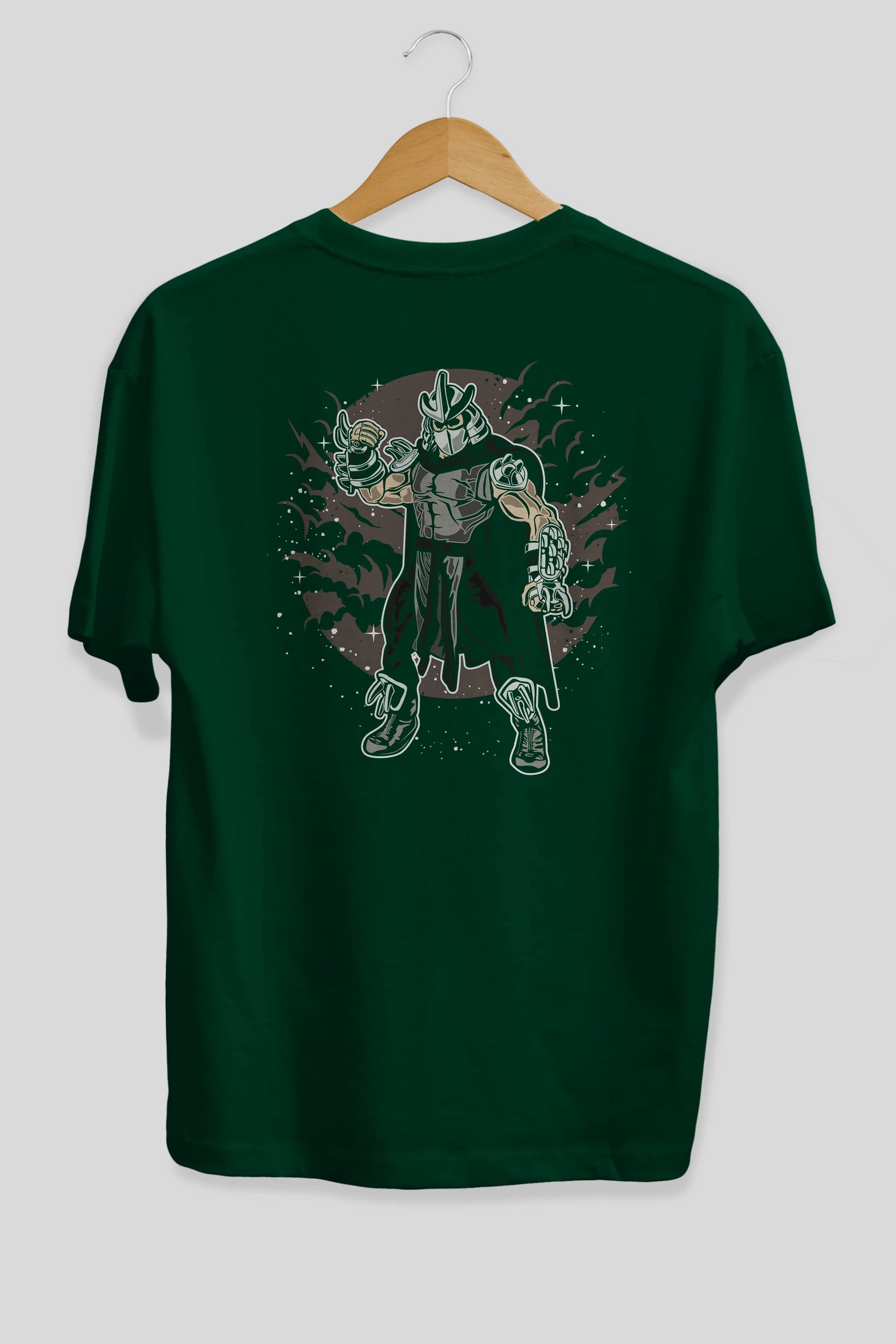 SHREDDER Arka Baskılı Oversize t-shirt Erkek Kadın Unisex %100 Pamuk