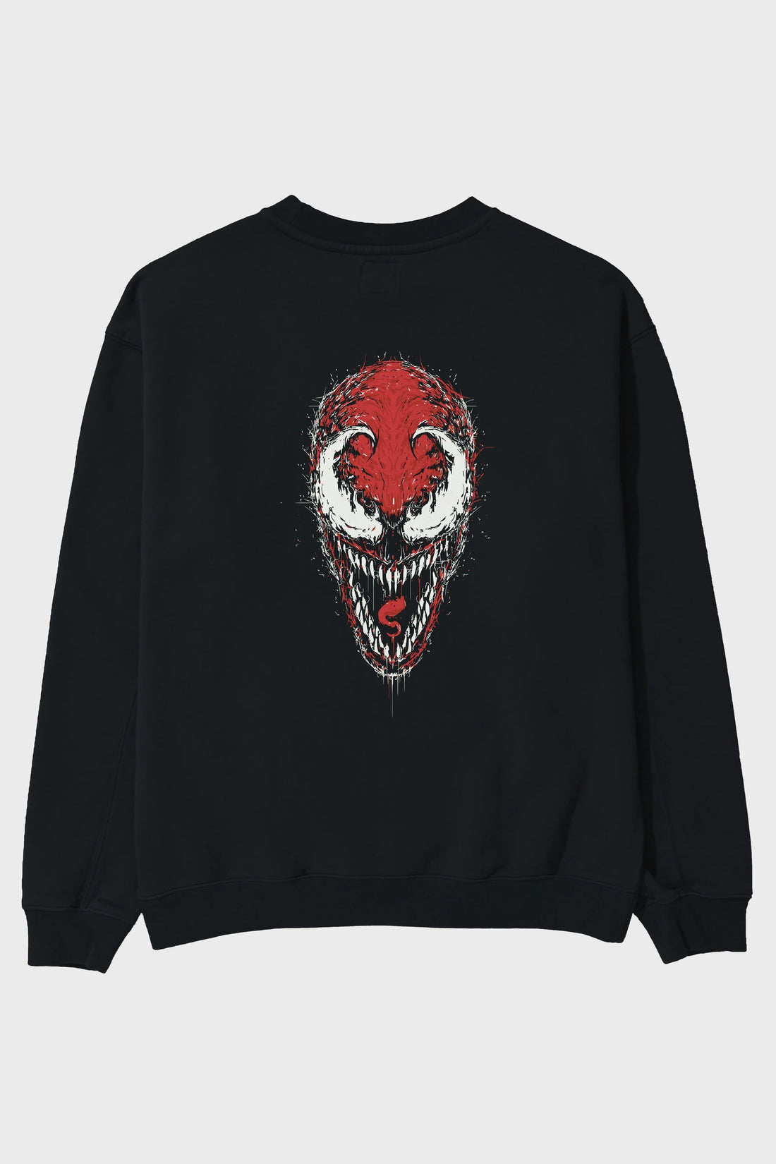 Venom (12) Arka Baskılı Oversize Sweatshirt Erkek Kadın Unisex
