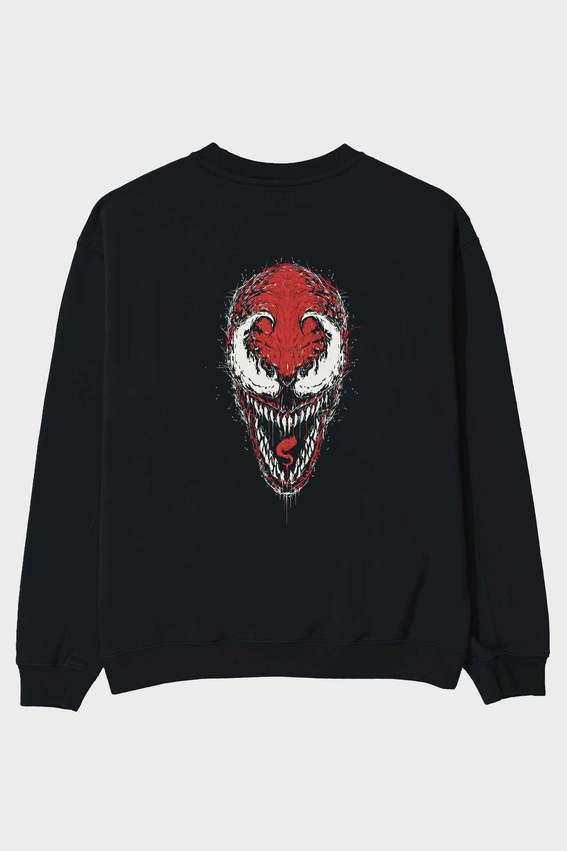 Venom (12) Arka Baskılı Oversize Sweatshirt Erkek Kadın Unisex