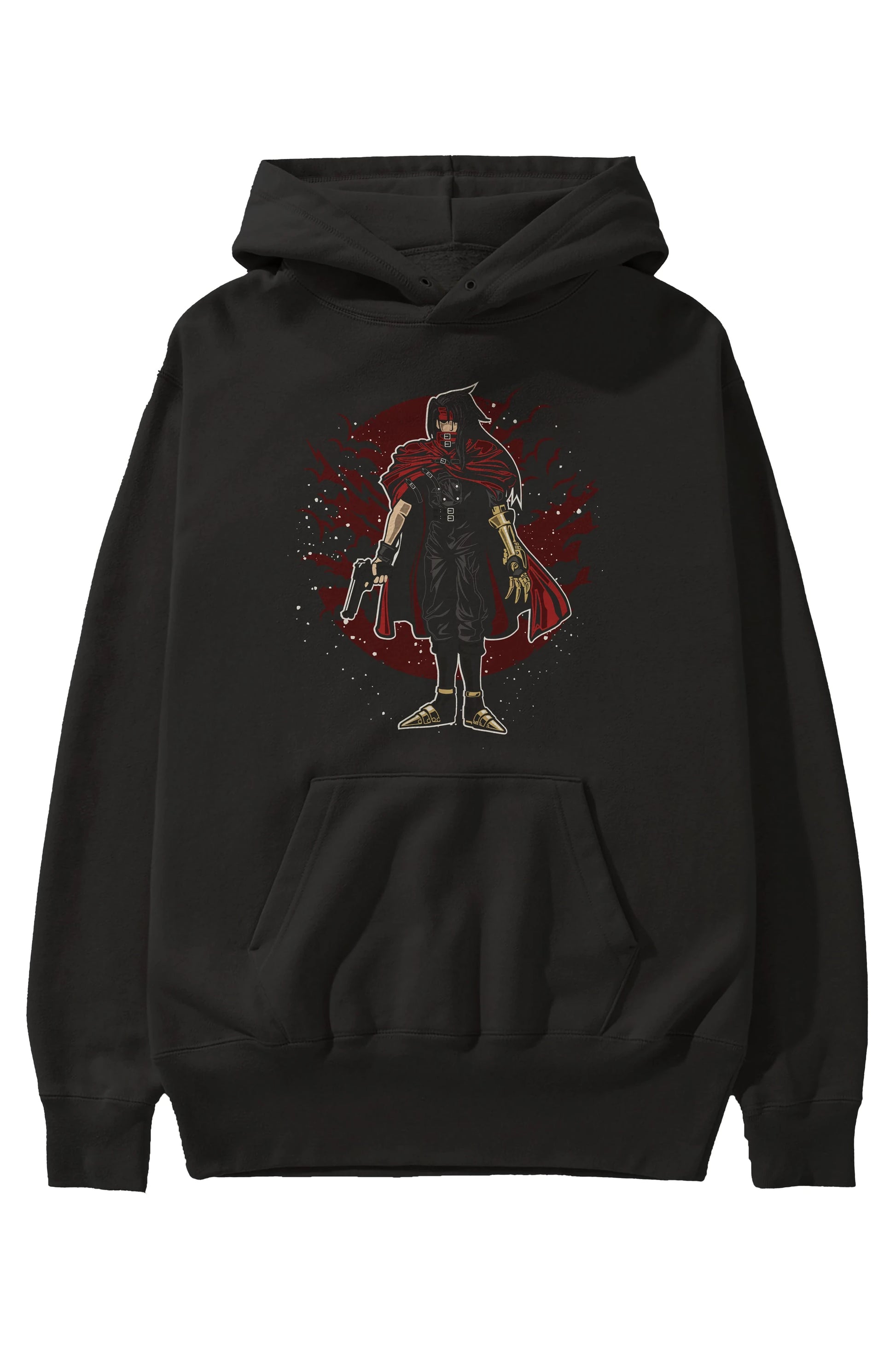 FINAL FANTASY Ön Baskılı Hoodie Oversize Kapüşonlu Sweatshirt Erkek Kadın Unisex