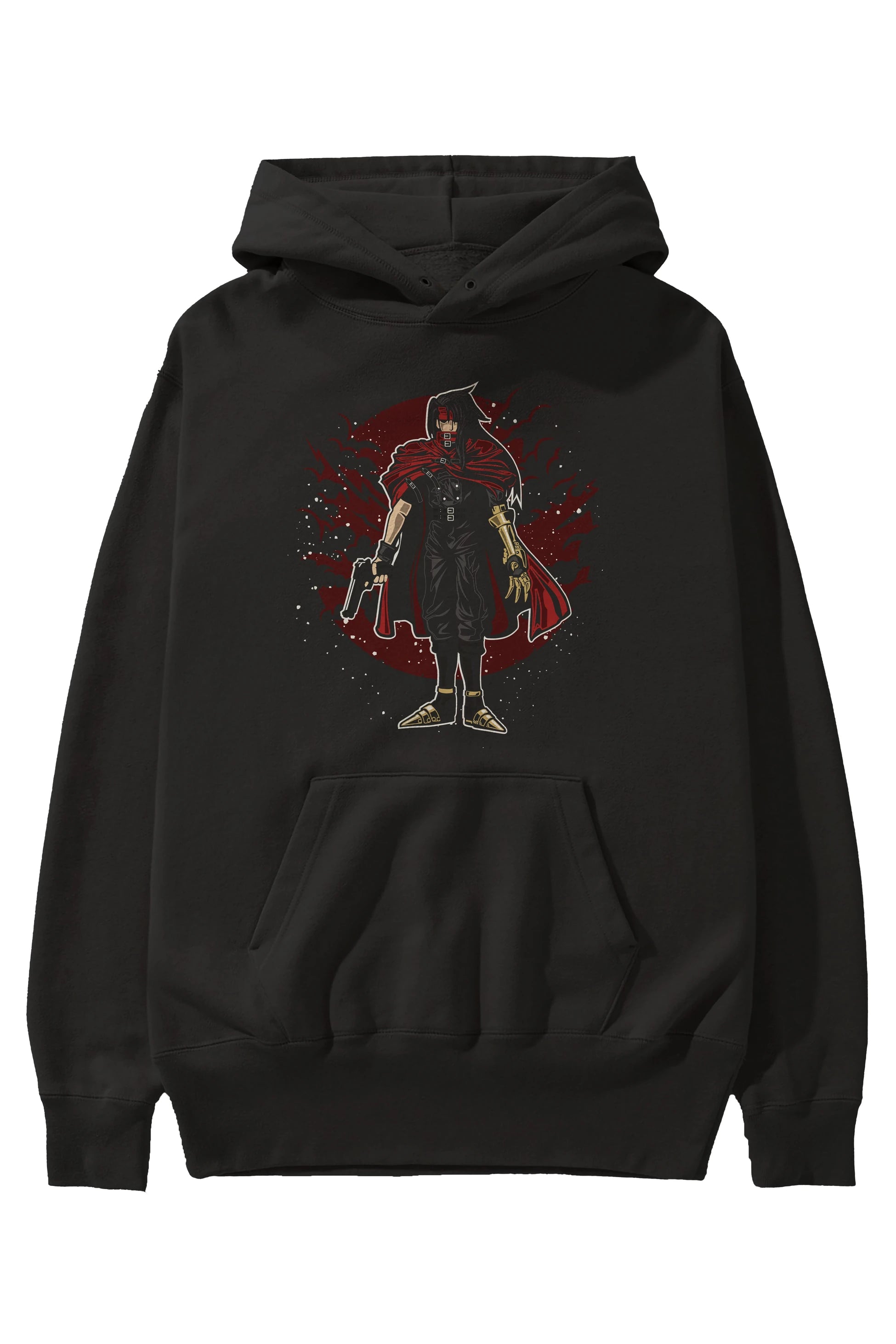 FINAL FANTASY Ön Baskılı Hoodie Oversize Kapüşonlu Sweatshirt Erkek Kadın Unisex