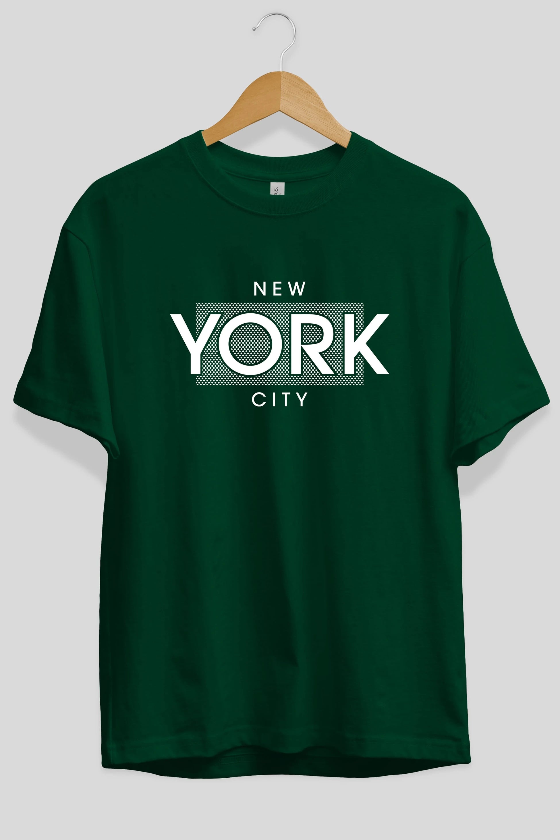 New York City Ön Baskılı Oversize t-shirt Erkek Kadın Unisex