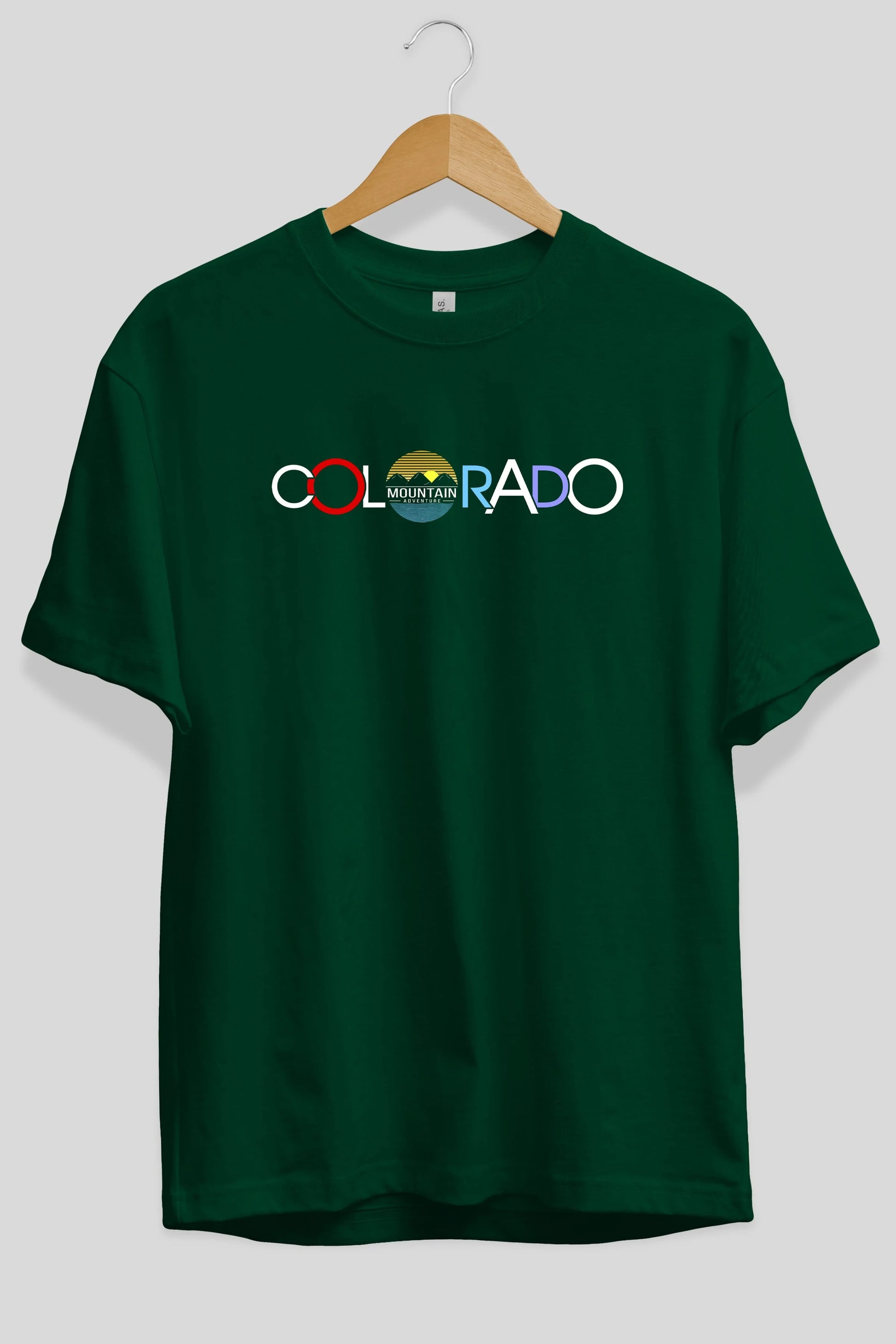 Colorado Ön Baskılı Oversize t-shirt Erkek Kadın Unisex