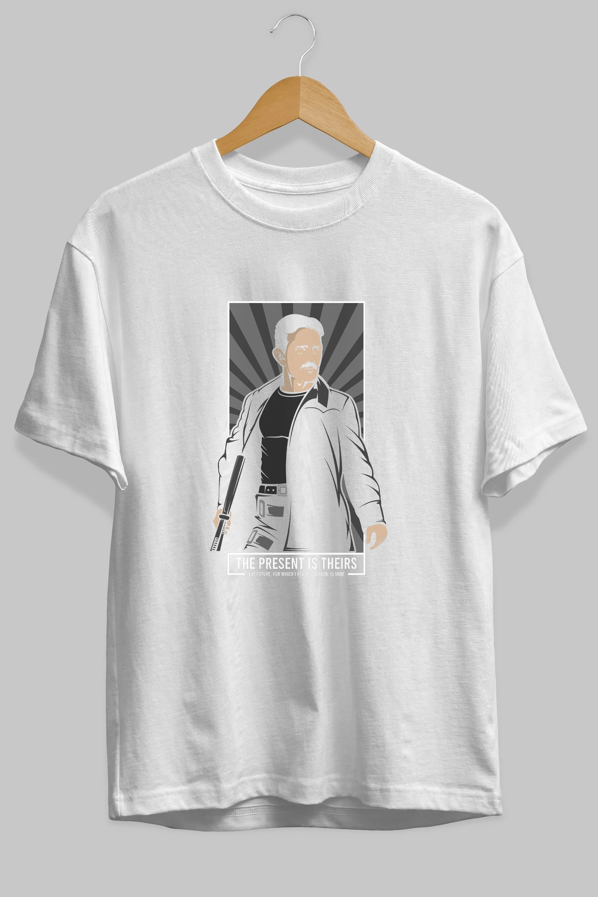 Tesla Matrix Ön Baskılı Oversize t-shirt Erkek Kadın Unisex %100 Pamuk tişort