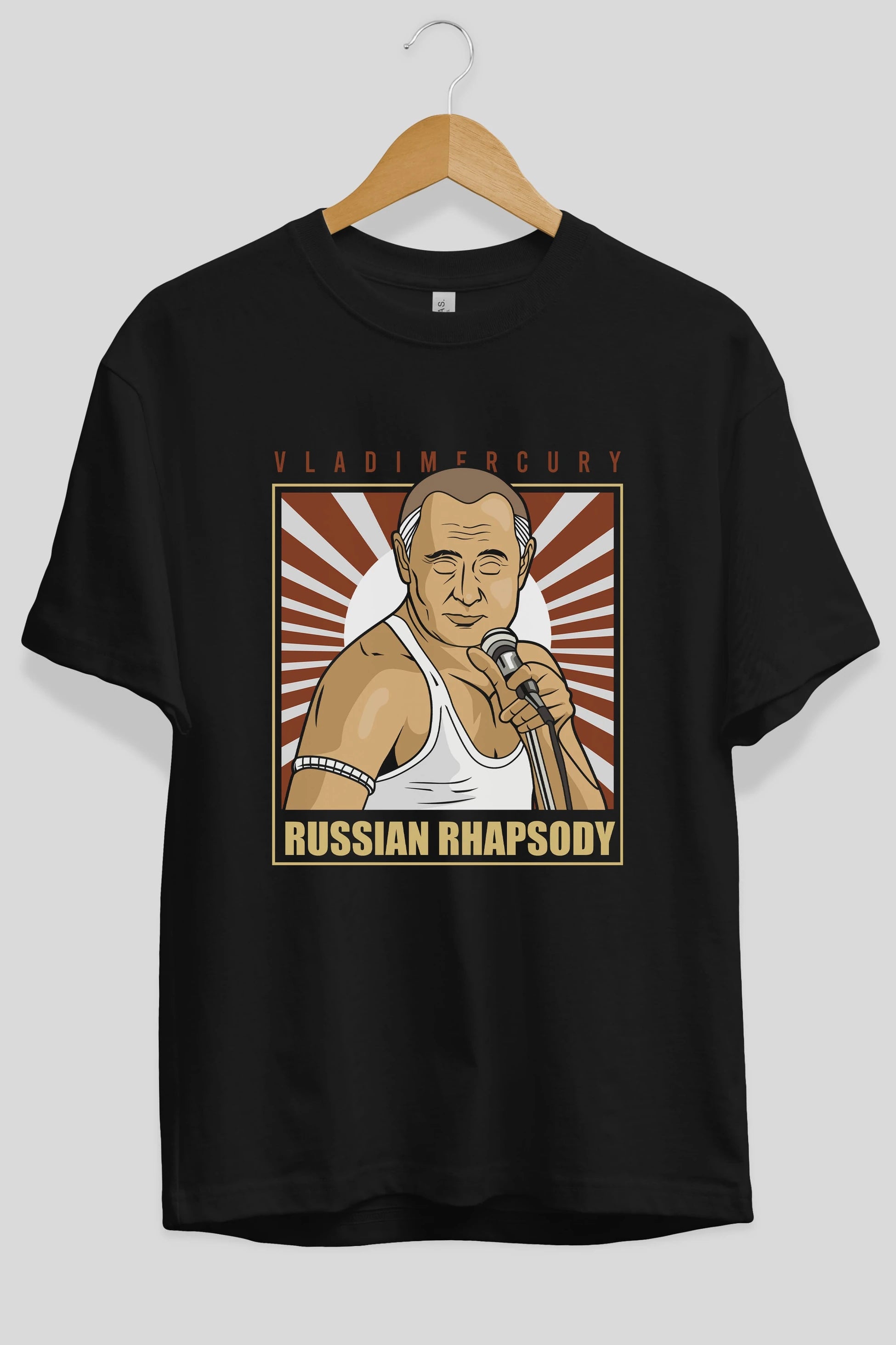 Freddy Puttin Ön Baskılı Oversize t-shirt Erkek Kadın Unisex %100 Pamuk tişort