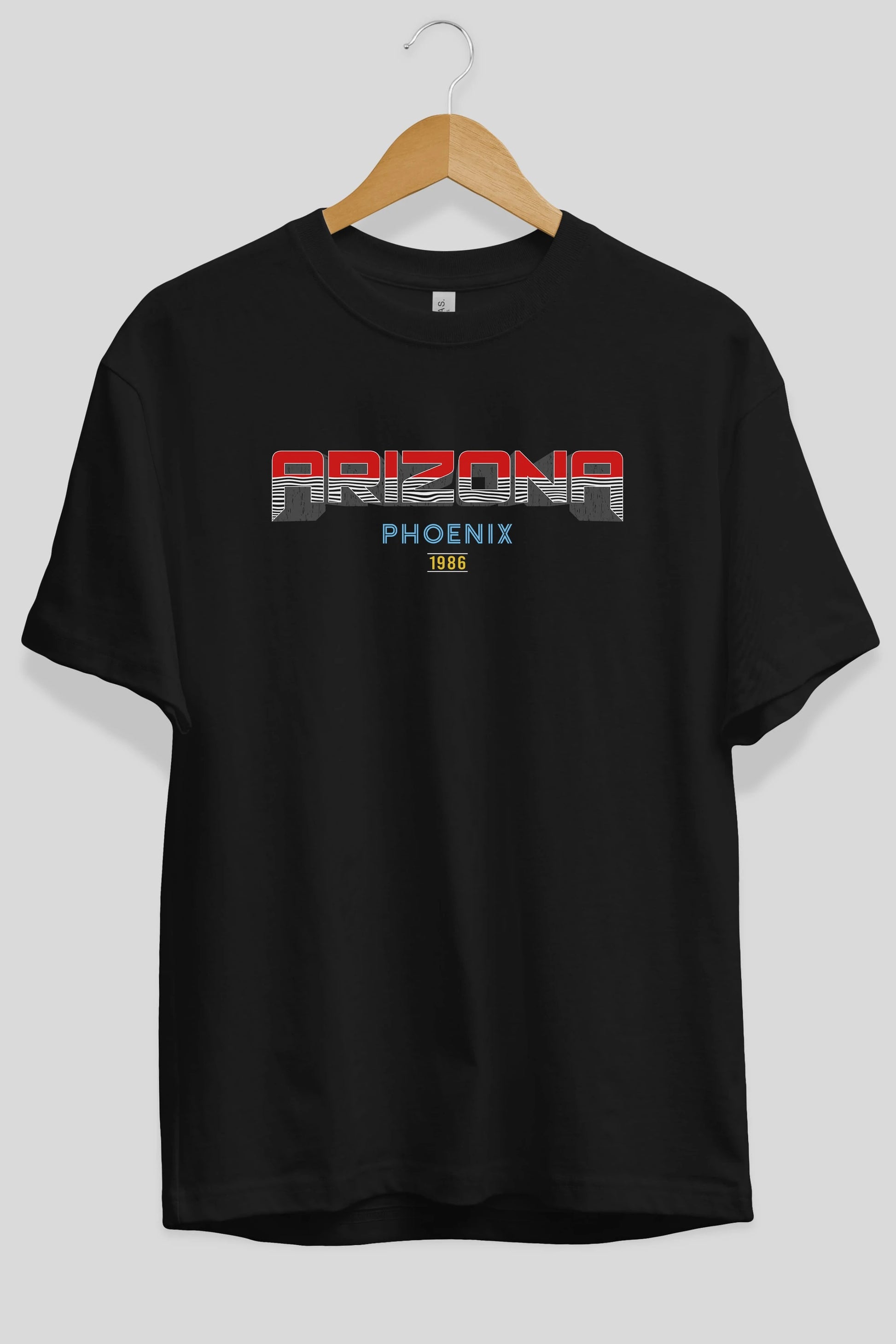 Arizona Ön Baskılı Oversize t-shirt Erkek Kadın Unisex