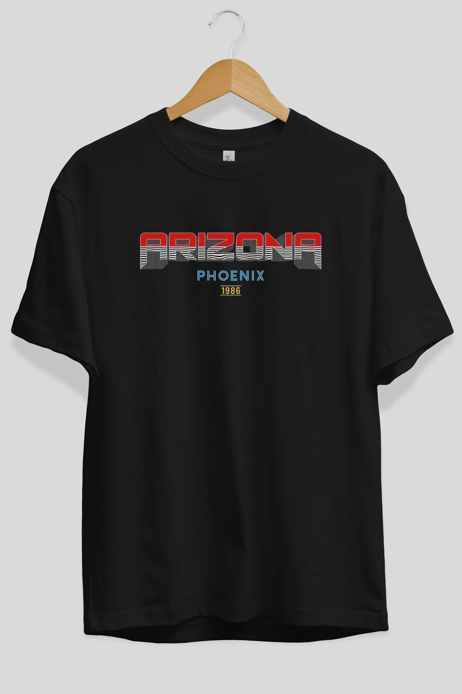 Arizona Ön Baskılı Oversize t-shirt Erkek Kadın Unisex
