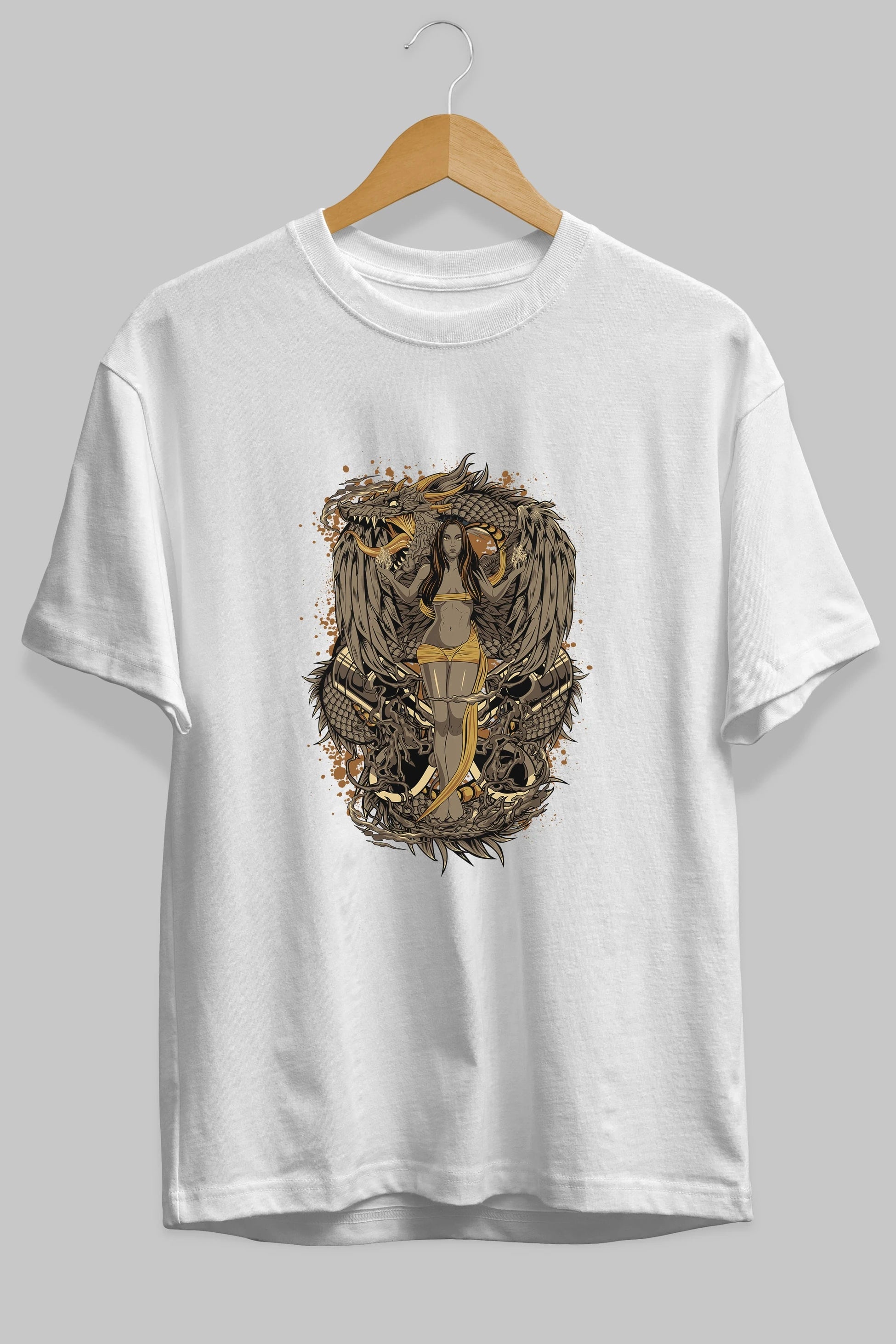 TRIBAL (3) Anime Ön Baskılı Oversize t-shirt %100 pamuk Erkek Kadın Unisex