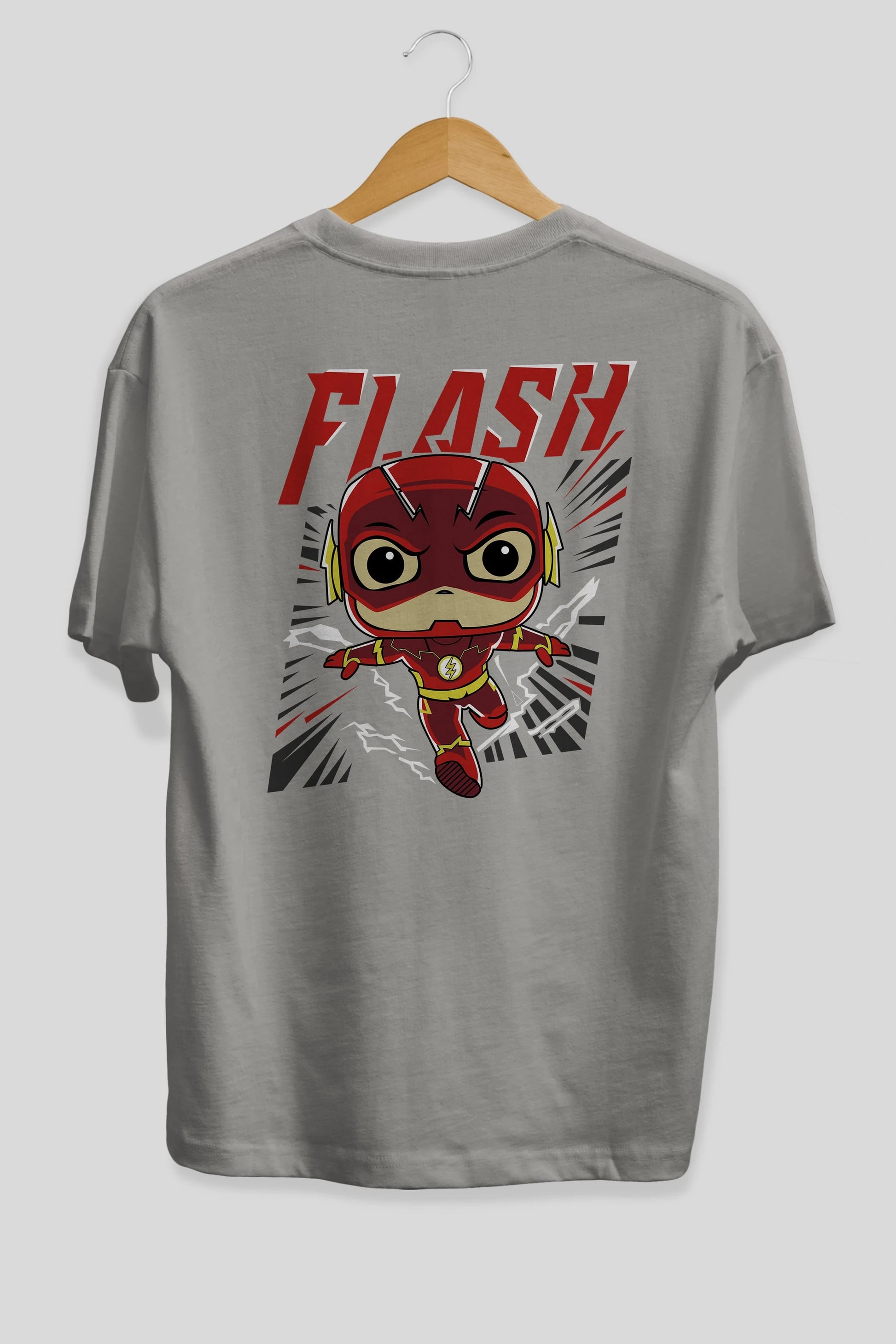 Flash Avengers (4) Arka Baskılı Oversize t-shirt Erkek Kadın Unisex %100 Pamuk Bisiklet Yaka tişort