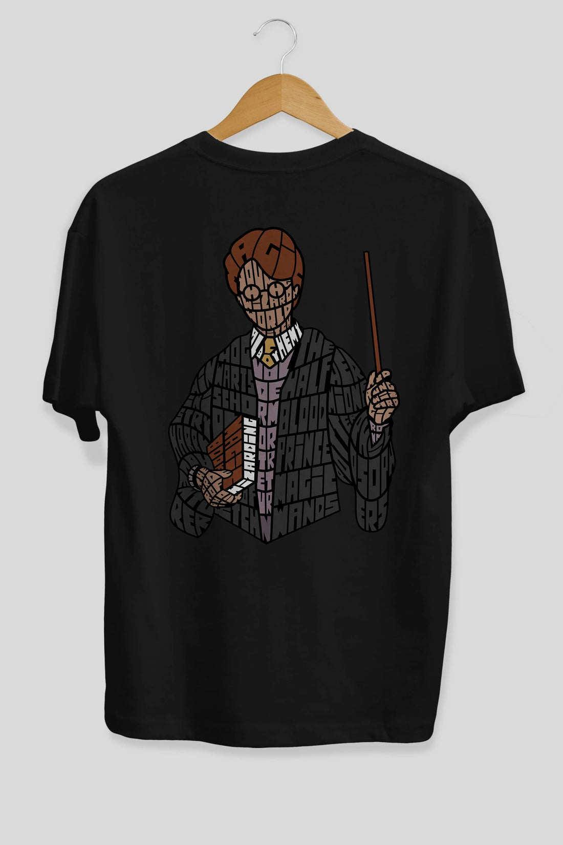 Harry Arka Baskılı Oversize t-shirt %100 pamuk Erkek Kadın Unisex