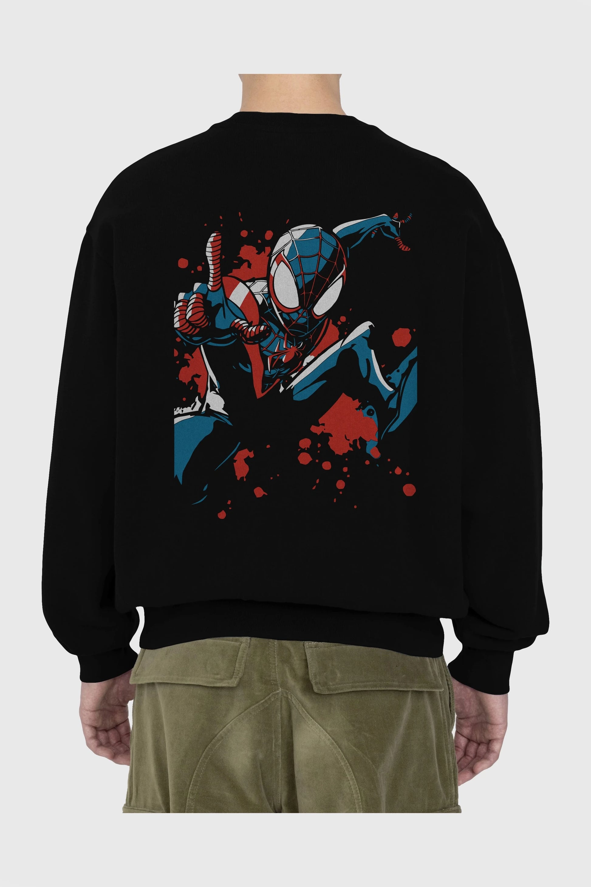 Venom (21) Arka Baskılı Oversize Sweatshirt Erkek Kadın Unisex