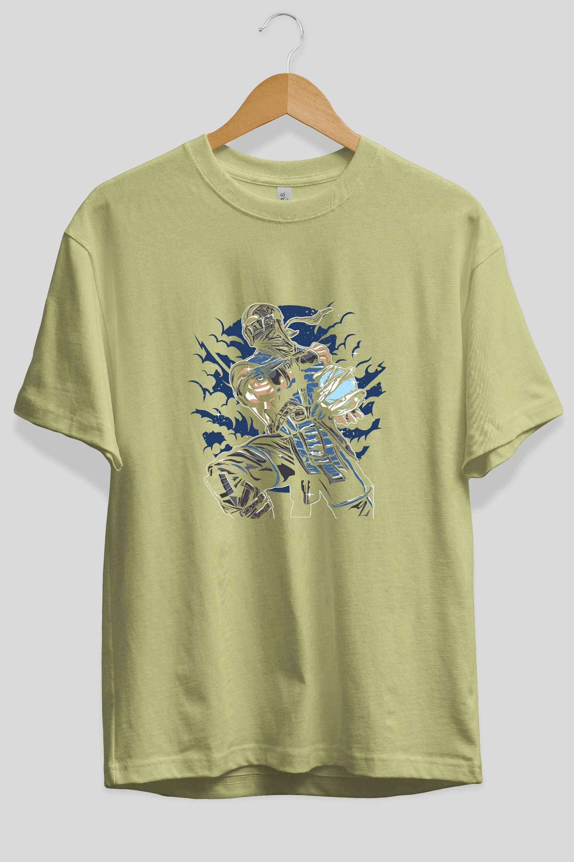 Sub Zero Ön Baskılı Oversize t-shirt Erkek Kadın Unisex %100 Pamuk tişort