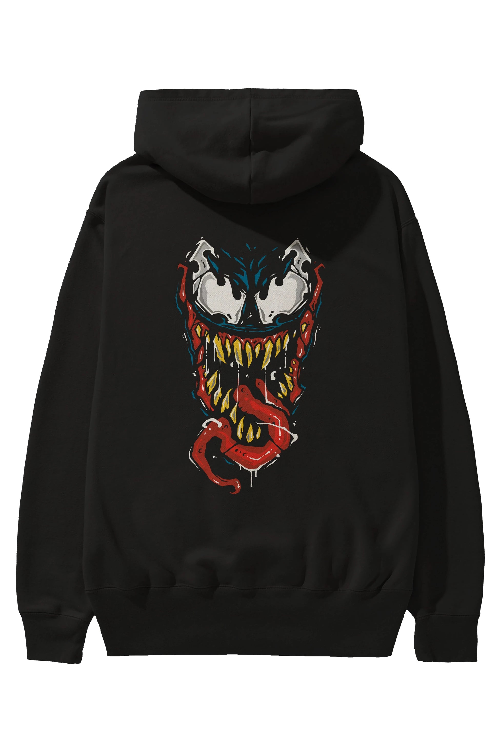 Venom (15) Arka Baskılı Hoodie Oversize Kapüşonlu Sweatshirt Erkek Kadın Unisex