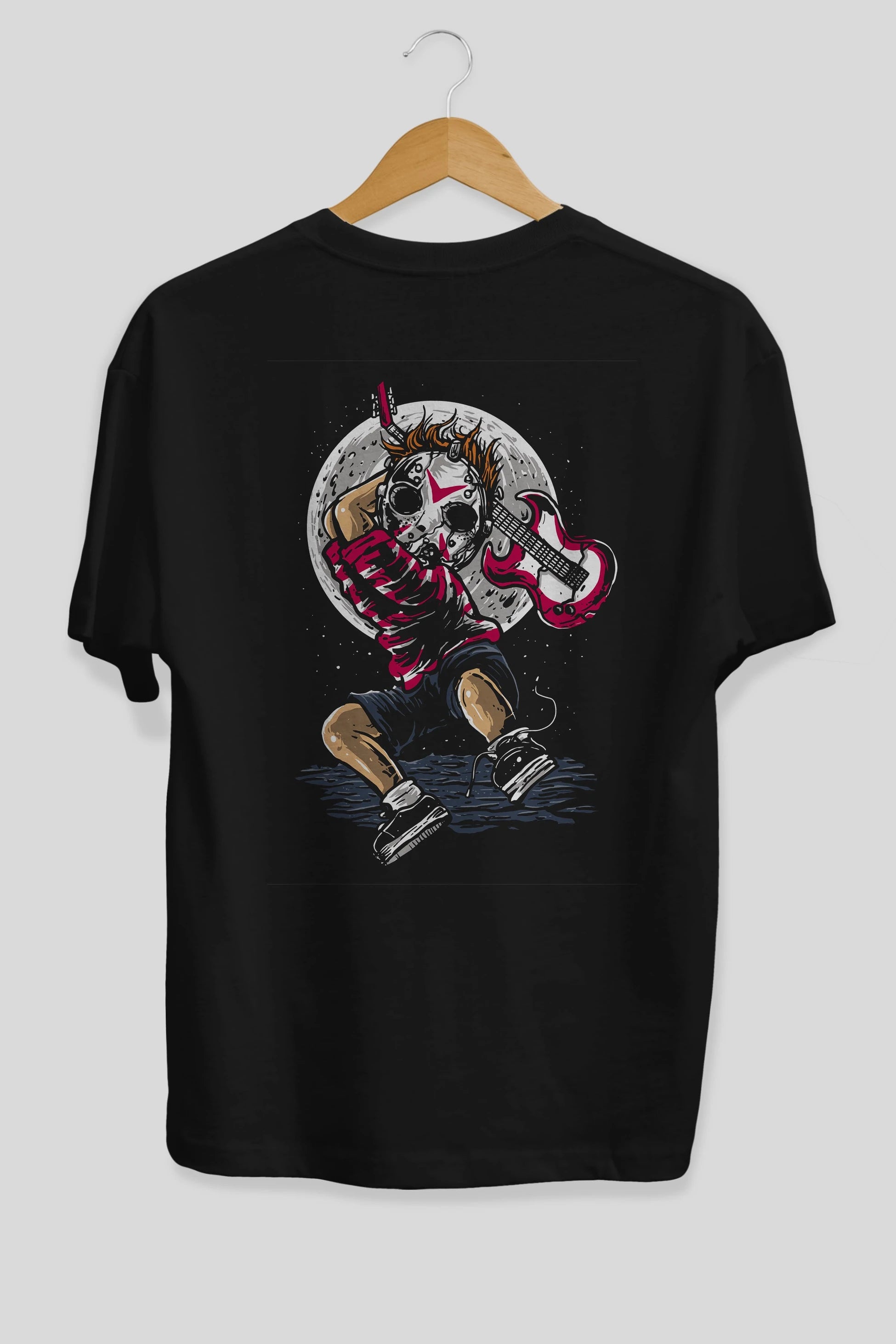 Break The Noise Arka Baskılı Oversize t-shirt Erkek Kadın Unisex %100 Pamuk