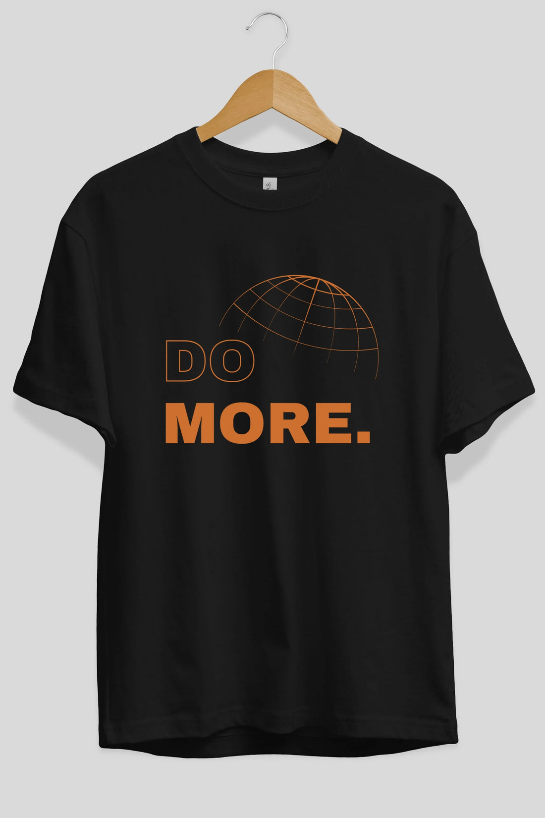 Do More Yazılı Ön Baskılı Oversize t-shirt Erkek Kadın Unisex