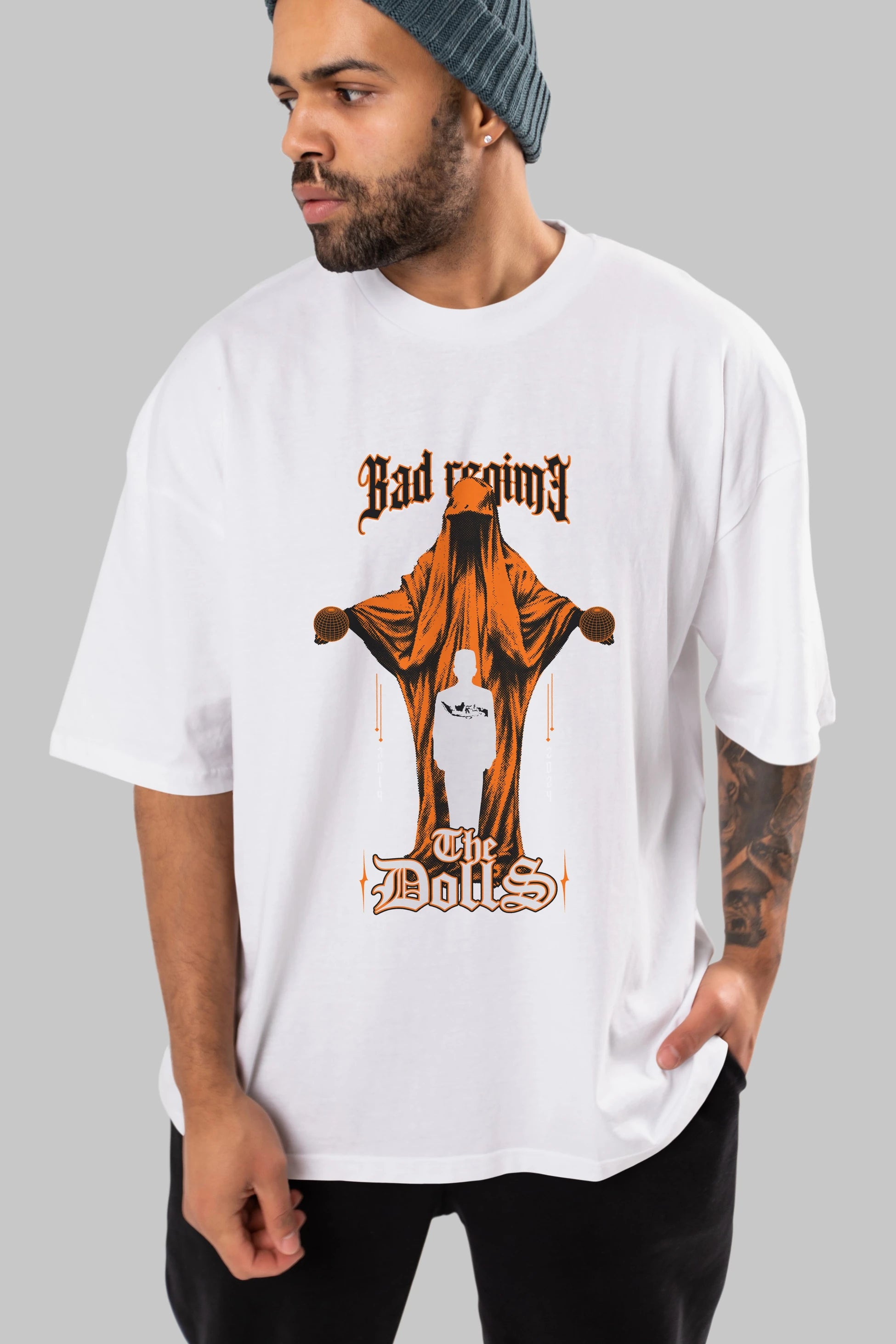 The Dolls Ön Baskılı Oversize t-shirt Erkek Kadın Unisex