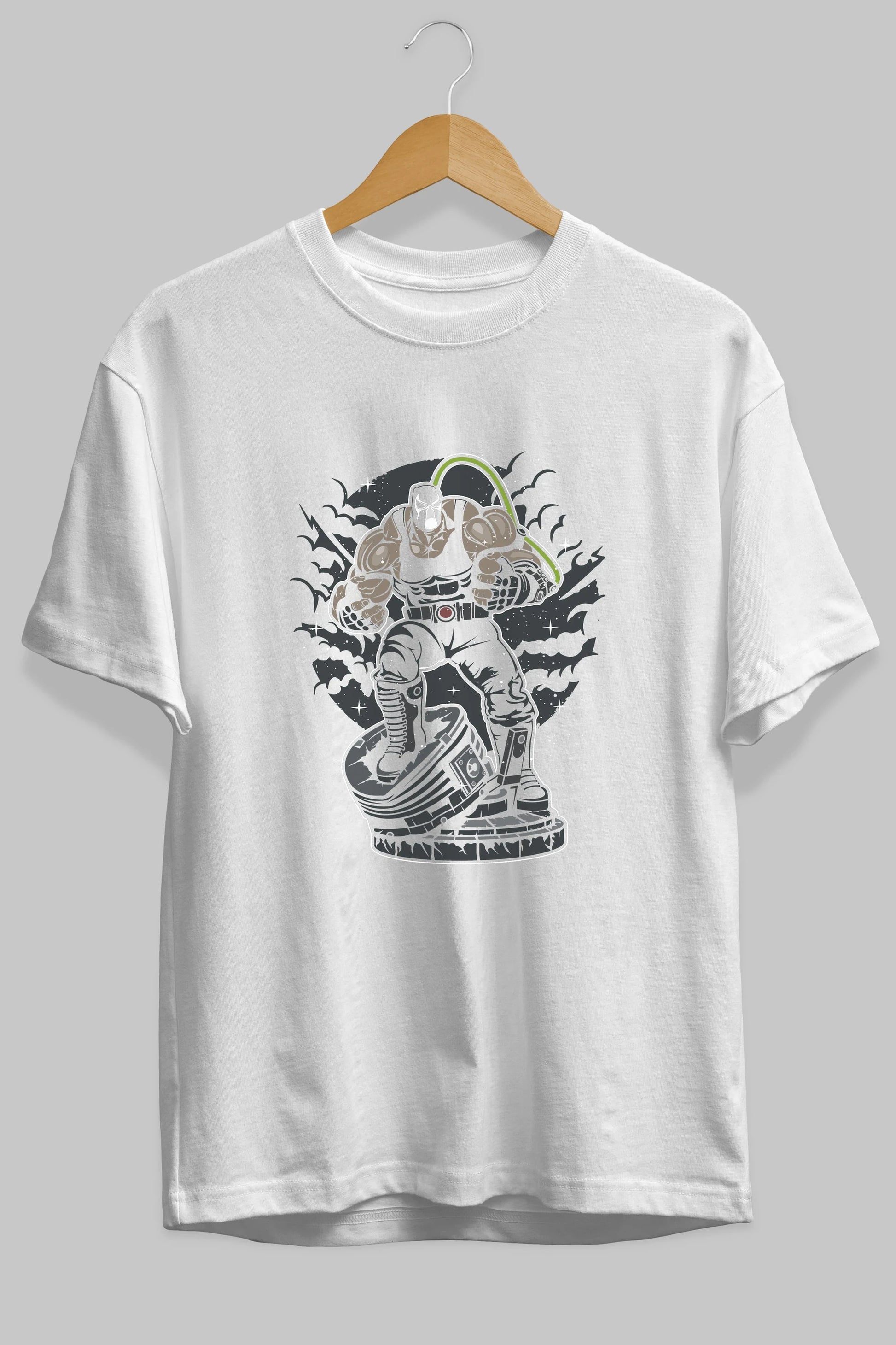 Bane (2) Ön Baskılı Oversize t-shirt Erkek Kadın Unisex %100 Pamuk tişort