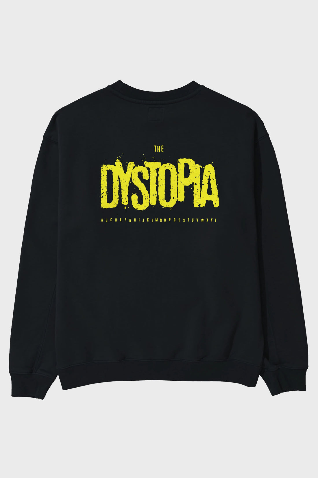 The Dystopia Arka Baskılı Oversize Sweatshirt Erkek Kadın Unisex