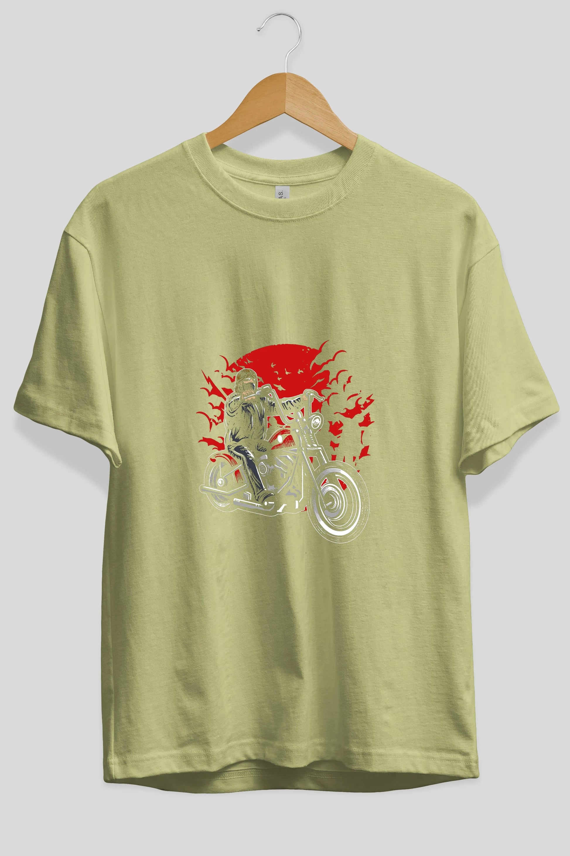 Zombie Slayer Ön Baskılı Oversize t-shirt Erkek Kadın Unisex %100 Pamuk tişort