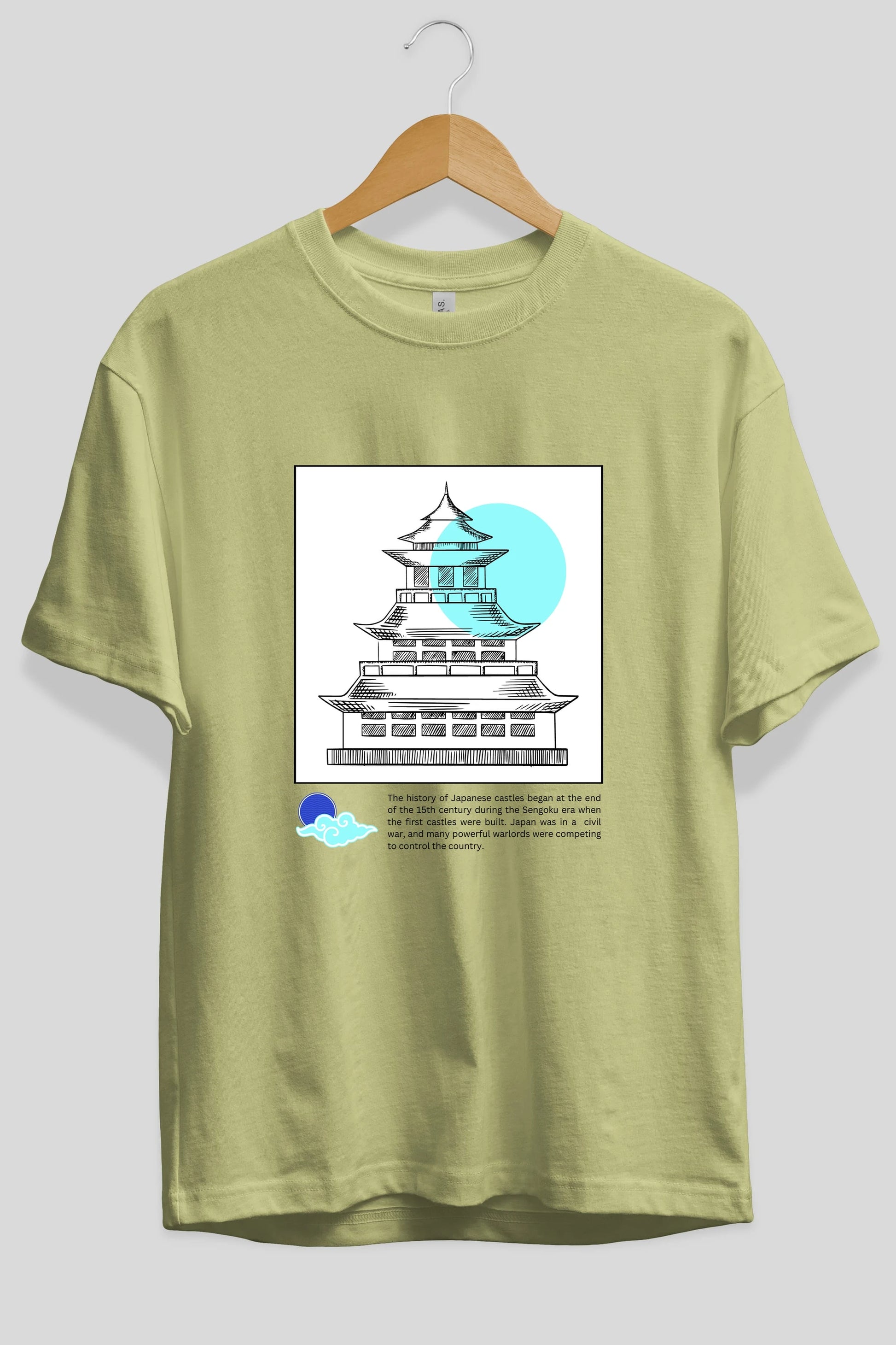 Japan Streetwear Ön Baskılı Oversize t-shirt Erkek Kadın Unisex