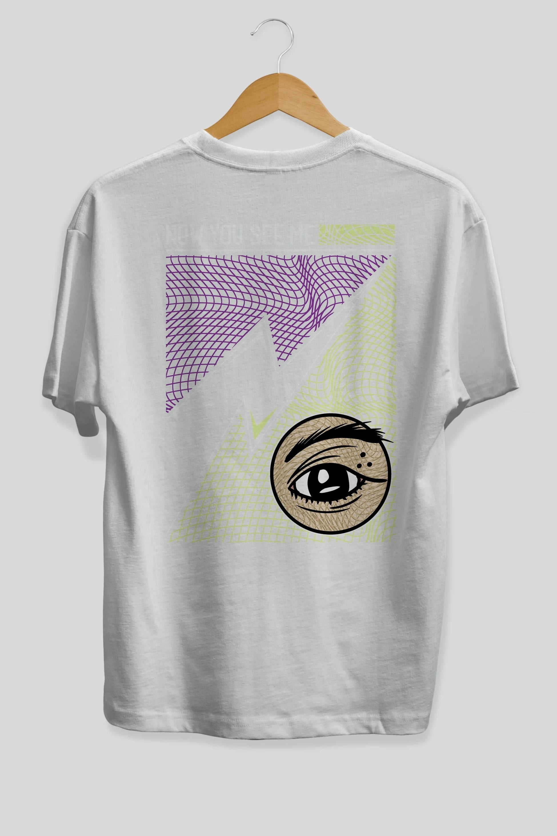 Now You See Me Arka Baskılı Oversize t-shirt Erkek Kadın Unisex