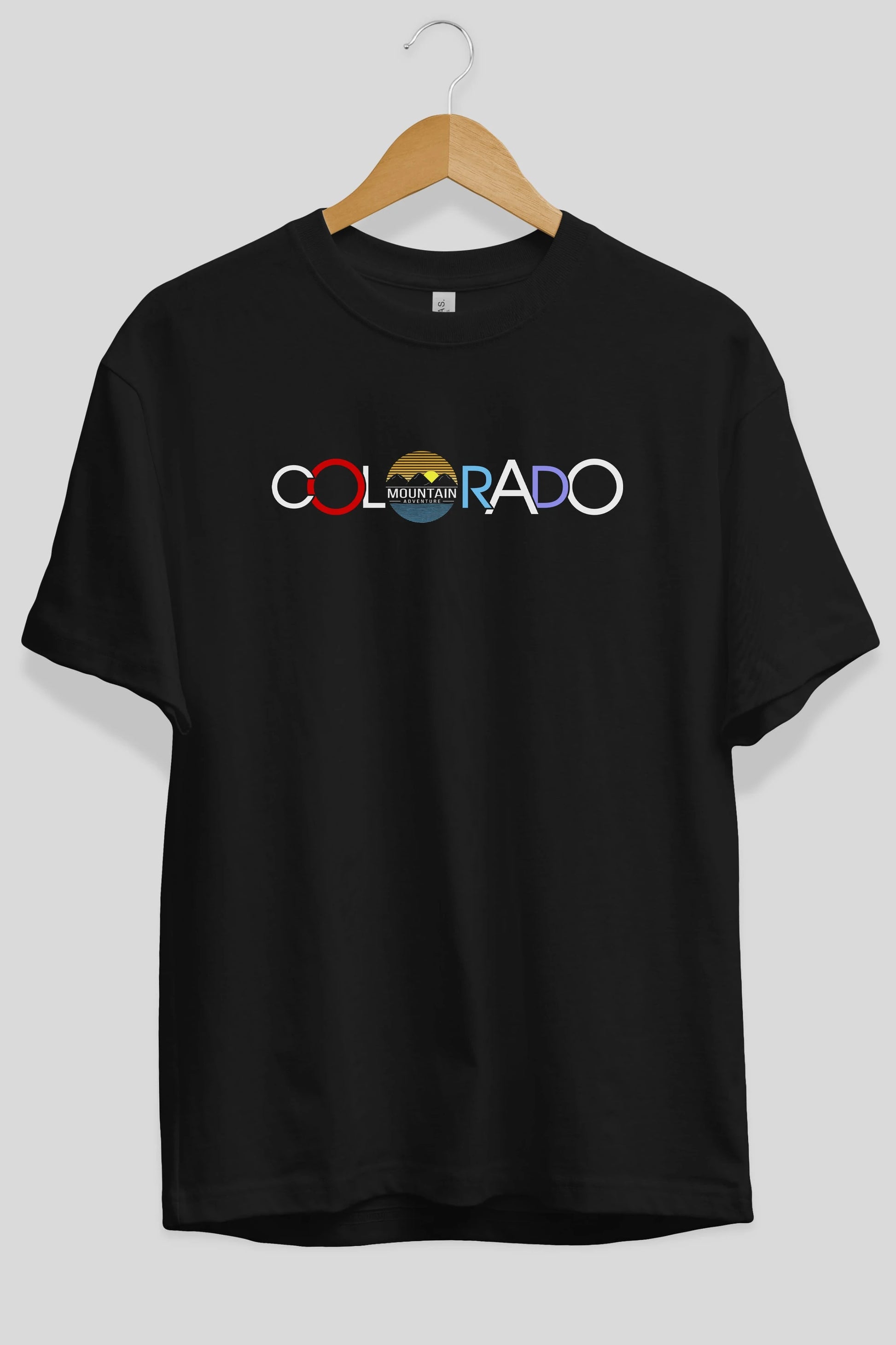 Colorado Ön Baskılı Oversize t-shirt Erkek Kadın Unisex