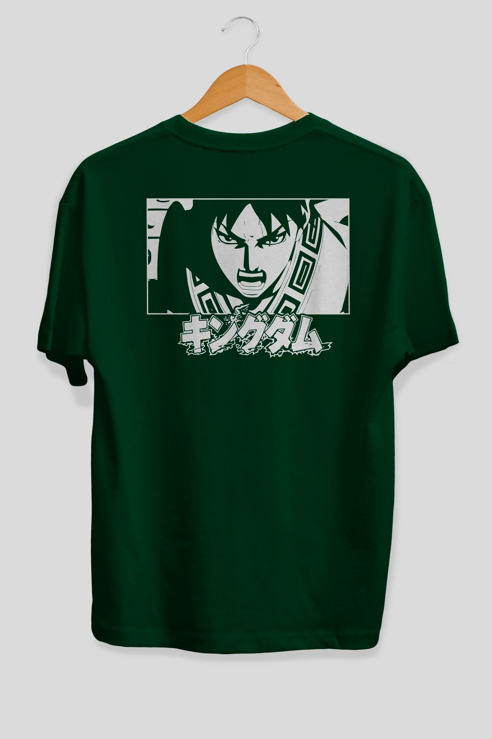 Xin 1 Anime Arka Baskılı Oversize t-shirt Erkek Kadın Unisex