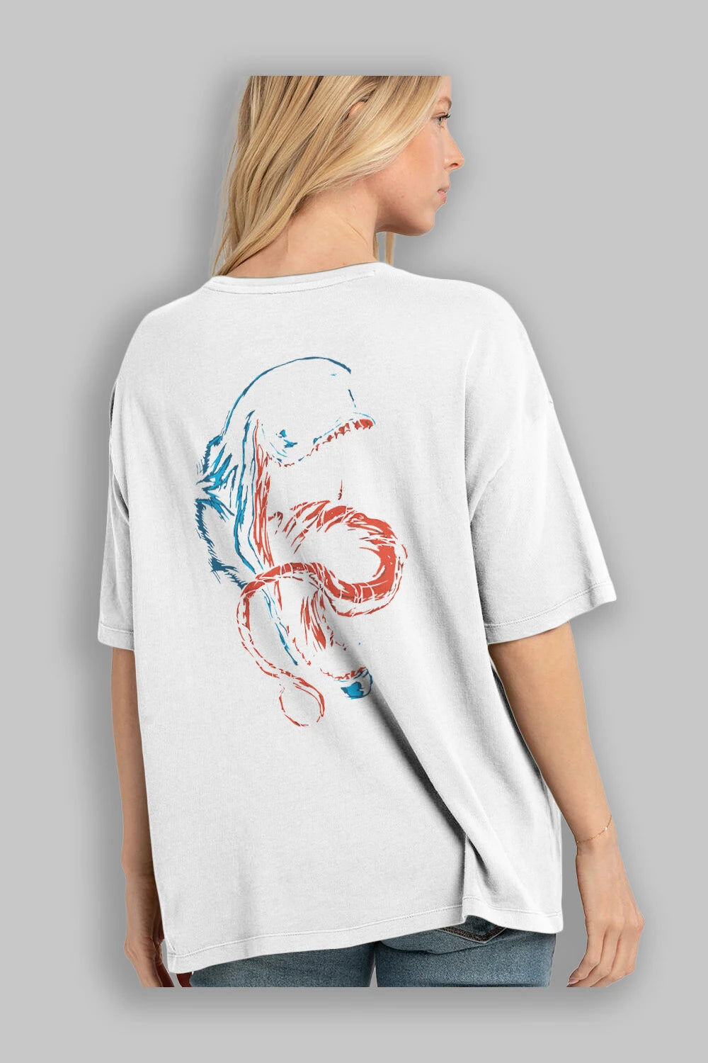 Venom (10) Arka Baskılı Oversize t-shirt Erkek Kadın Unisex %100 Pamuk Bisiklet Yaka tişort