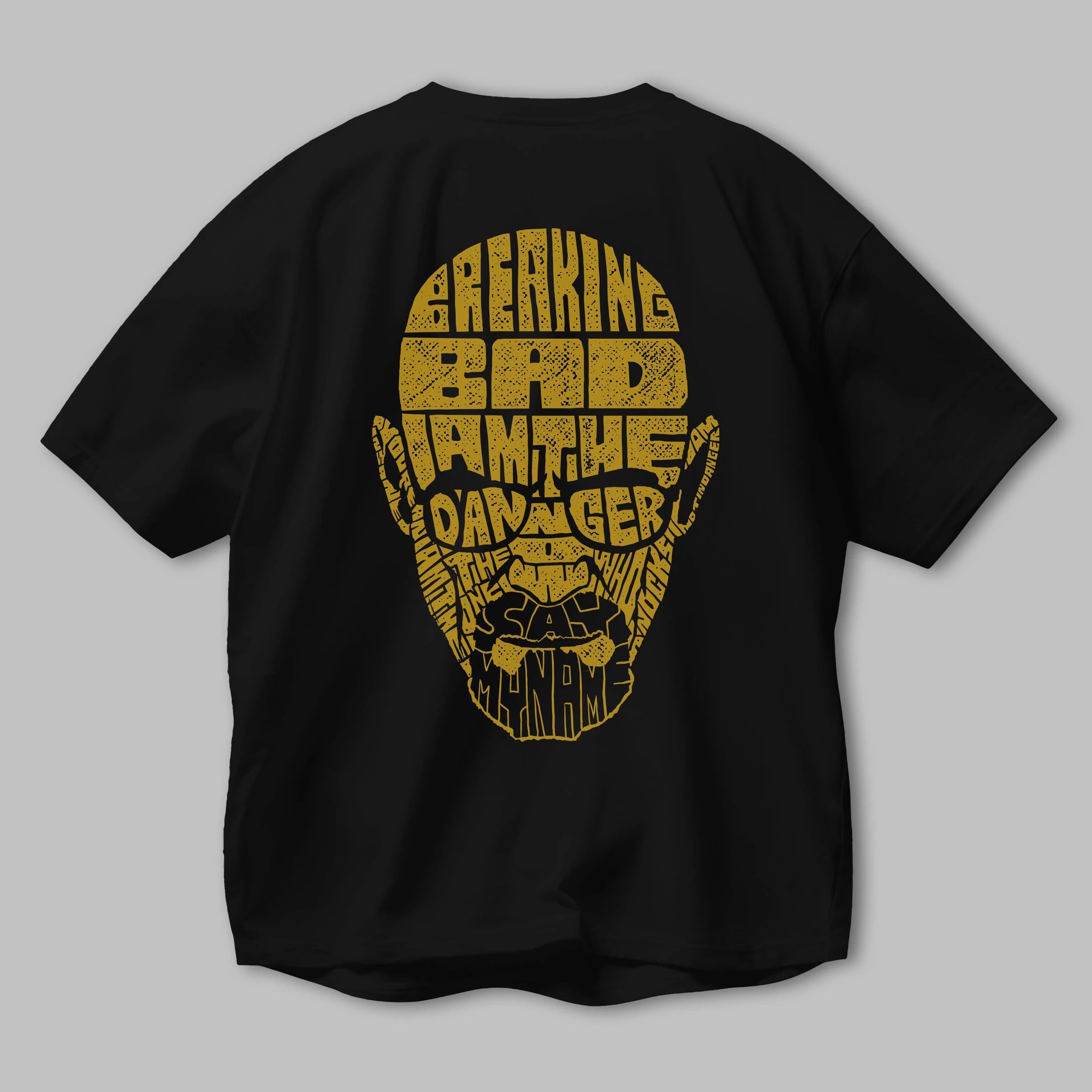 Breaking Bad Arka Baskılı Oversize t-shirt %100 pamuk Erkek Kadın Unisex