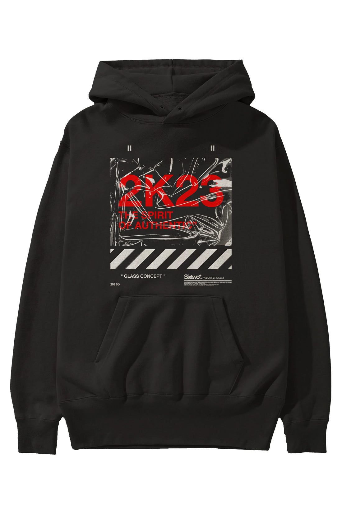 The Spirit Ön Baskılı Hoodie Oversize Kapüşonlu Sweatshirt Erkek Kadın Unisex
