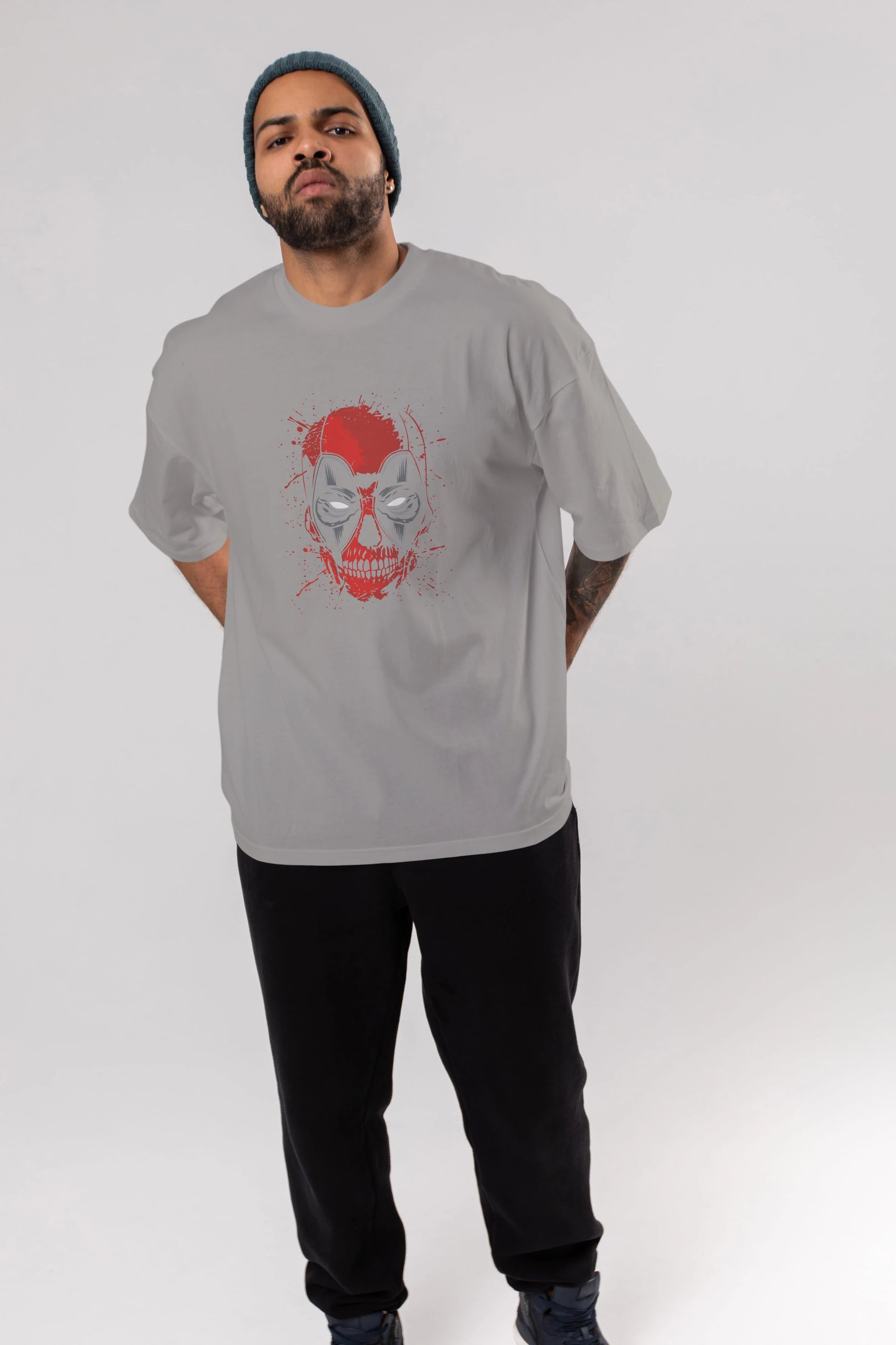 Deadpool (3) Ön Baskılı Oversize t-shirt Erkek Kadın Unisex %100 Pamuk Bisiklet Yaka tişort