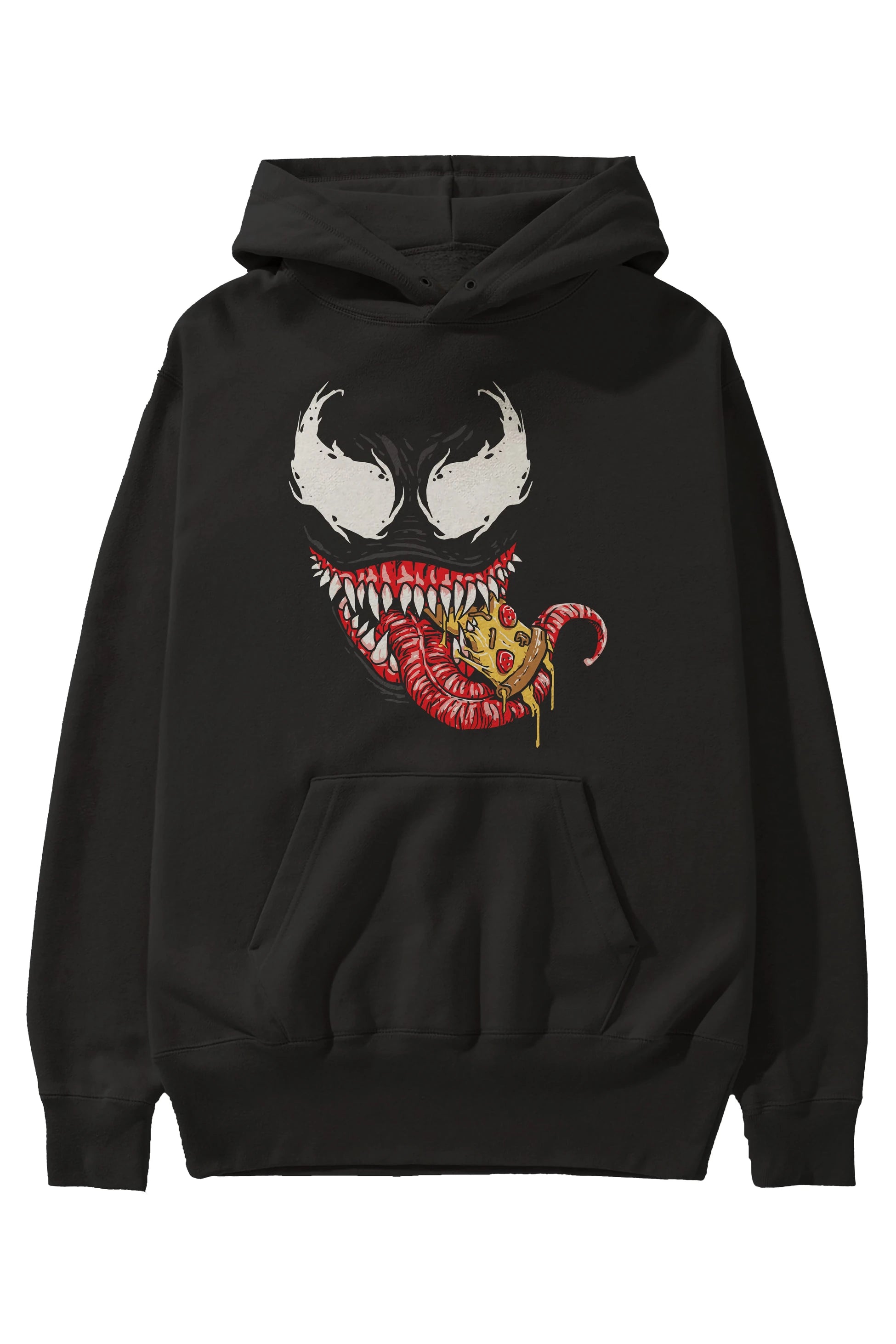 Venom (1) Ön Baskılı Hoodie Oversize Kapüşonlu Sweatshirt Erkek Kadın Unisex
