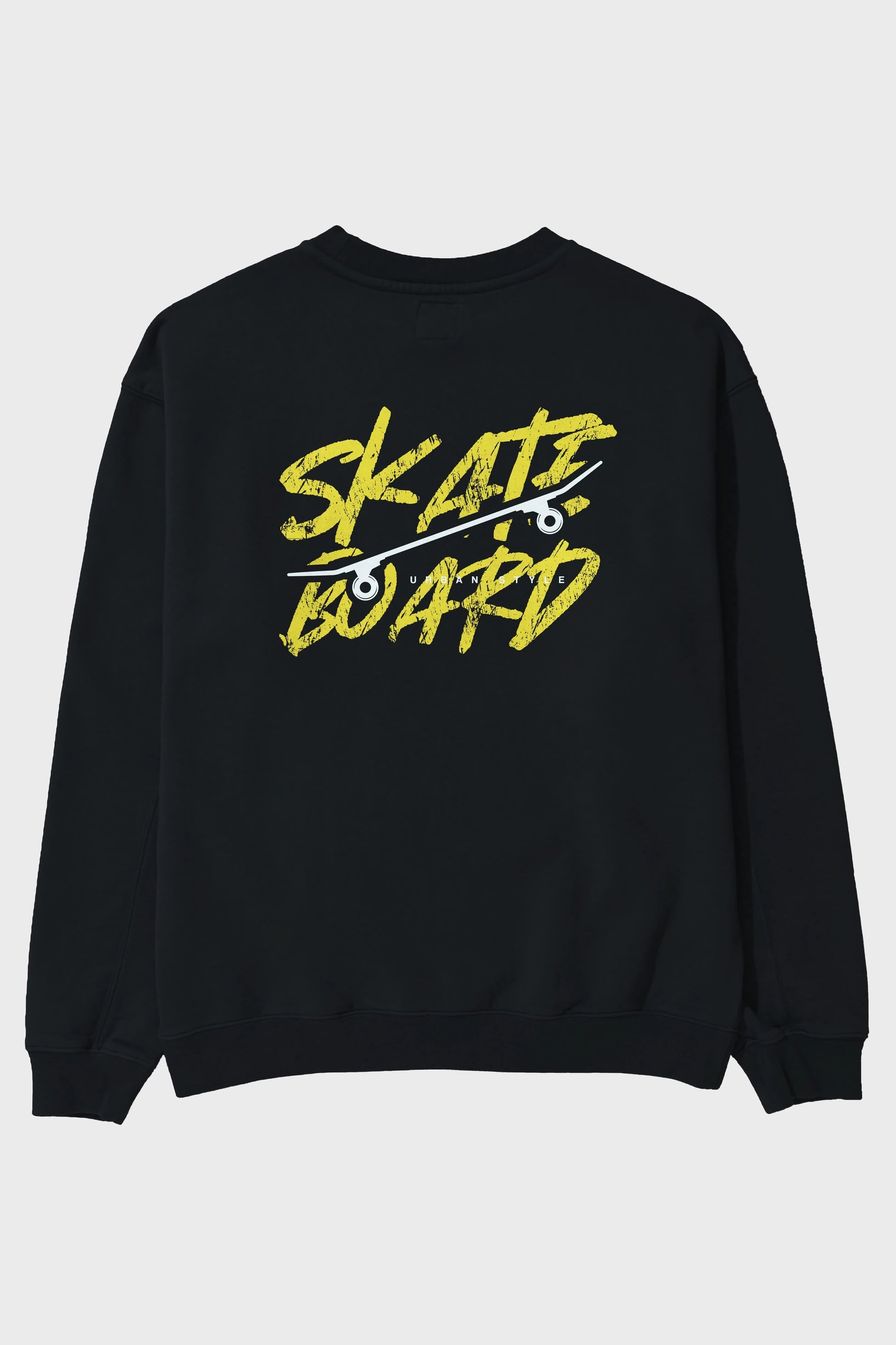 Skate Board Arka Baskılı Oversize Sweatshirt Erkek Kadın Unisex