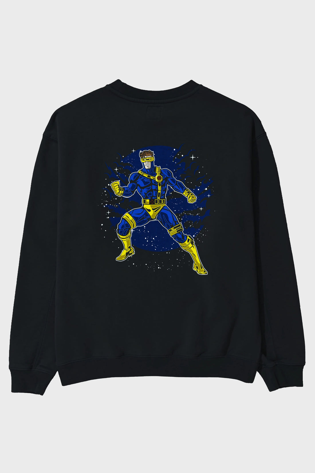 CYCLOPS Arka Baskılı Oversize Sweatshirt Erkek Kadın Unisex