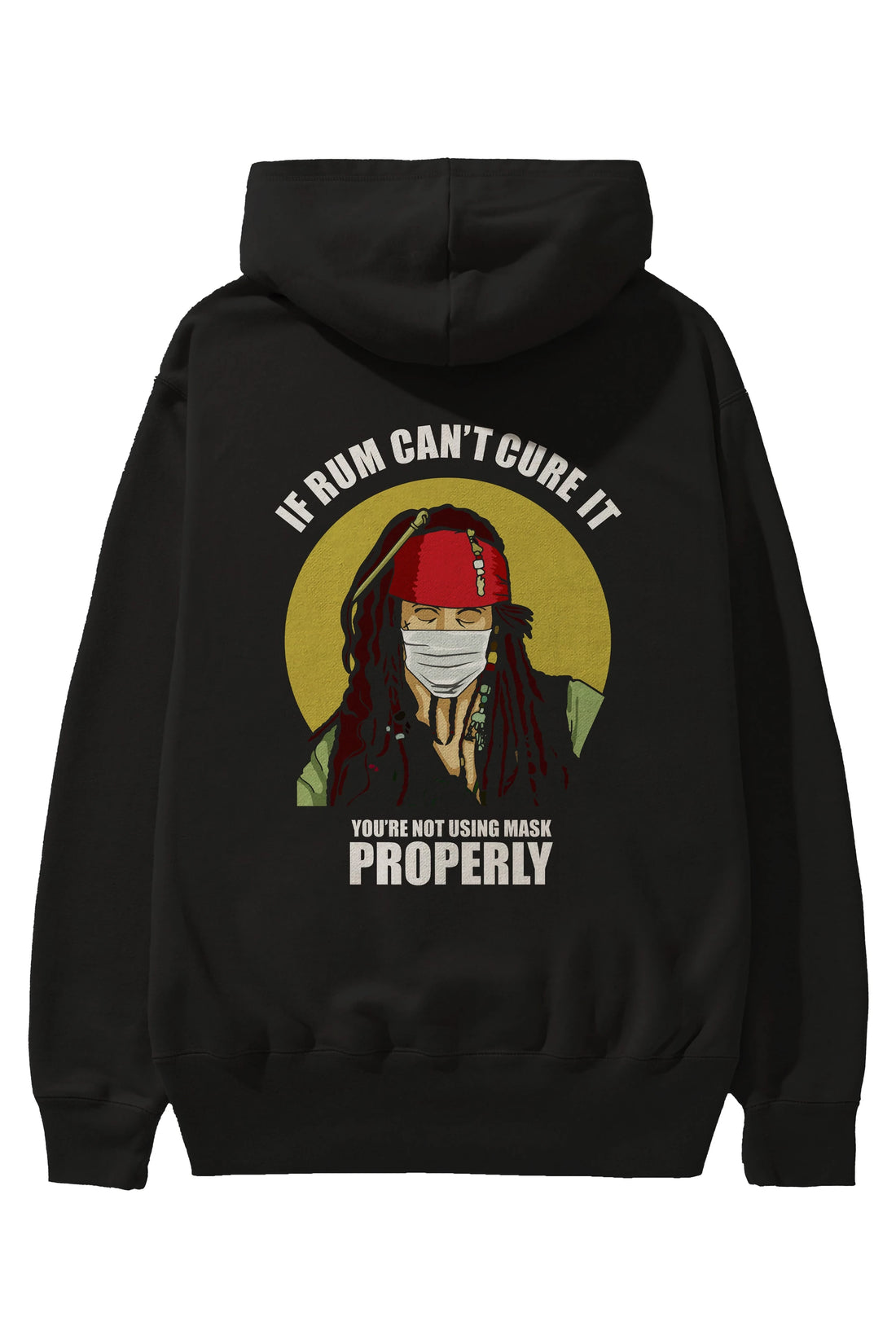 Pirates Maker Arka Baskılı Hoodie Oversize Kapüşonlu Sweatshirt Erkek Kadın Unisex