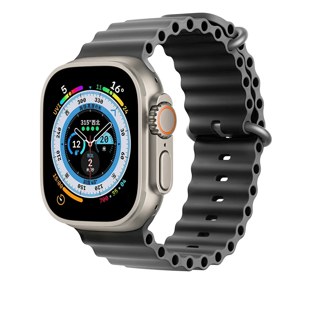 Watch 8 Ultra Safir Plus ( Pusulalı ) + Alpine Kordon Hediyeli