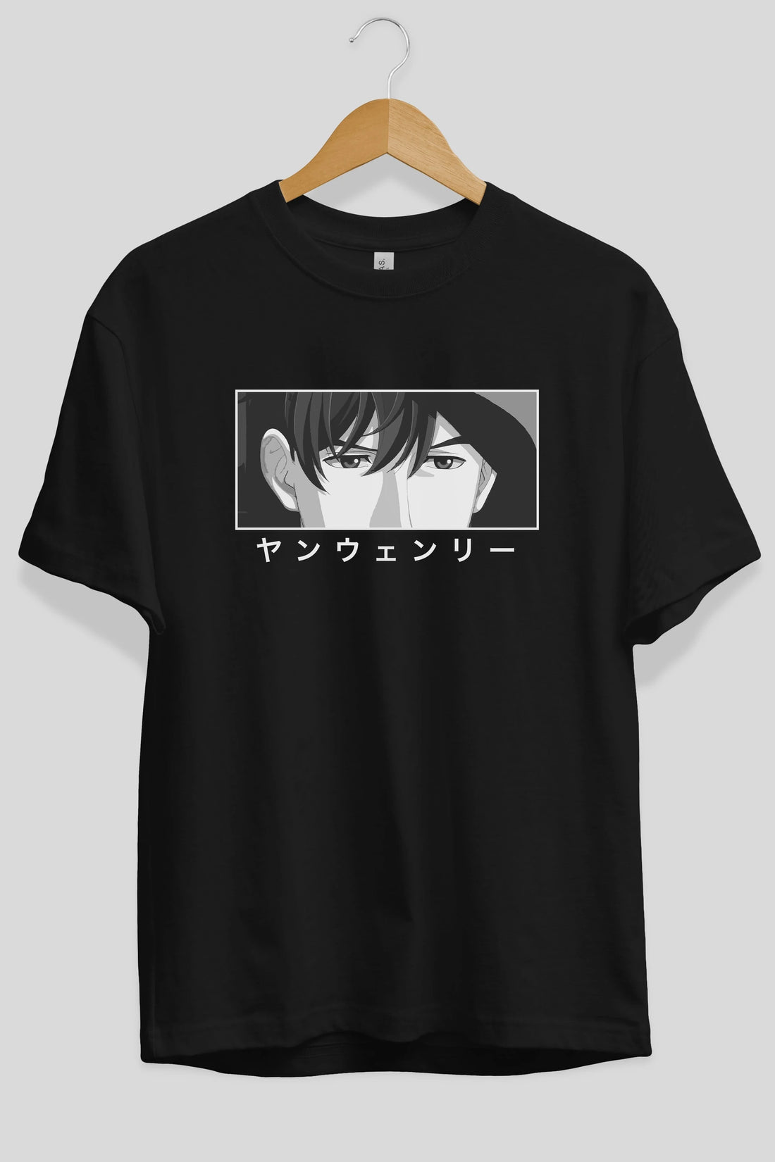 Wen-li Yang 1 Anime Ön Baskılı Oversize t-shirt %100 pamuk Erkek Kadın Unisex