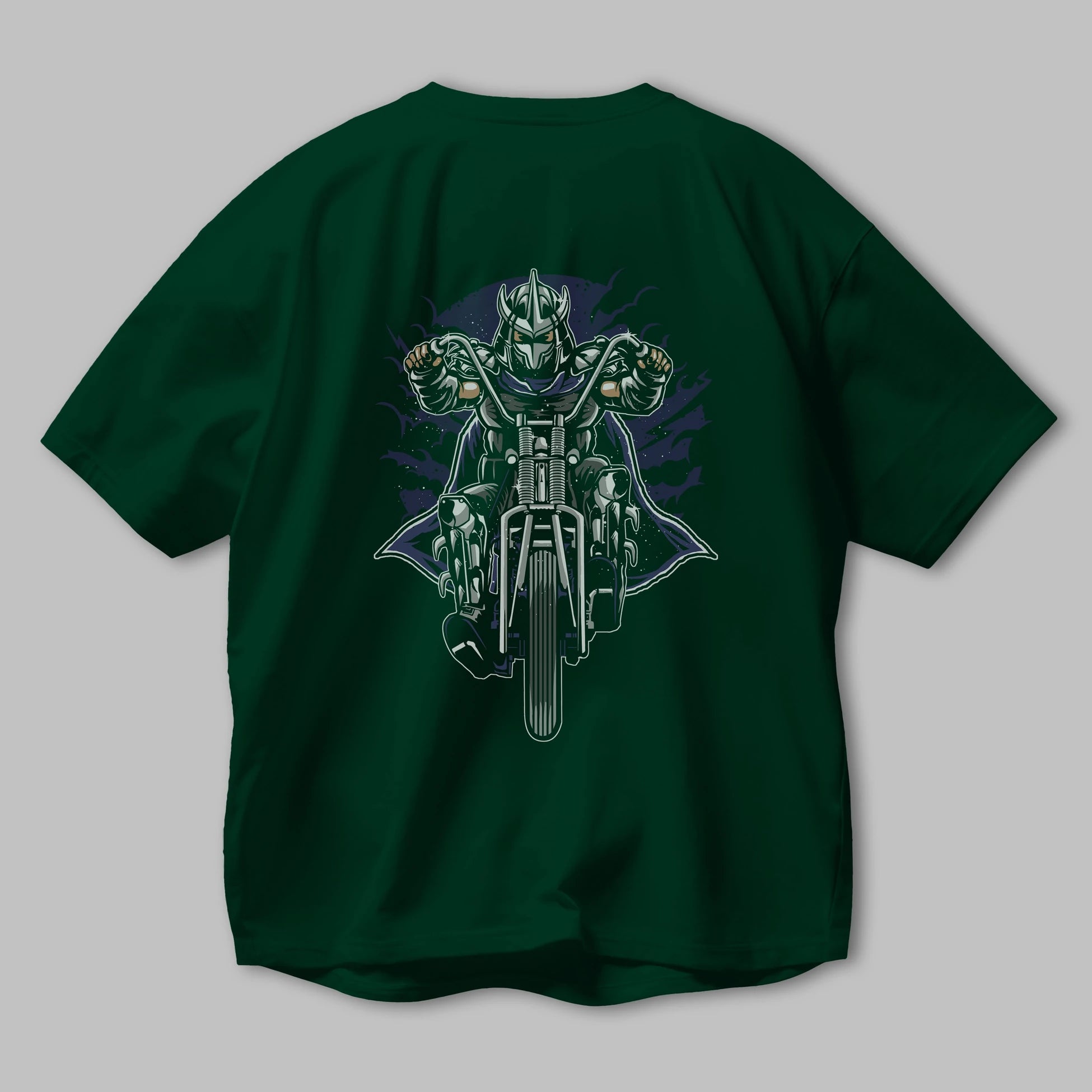Shred Chopper Arka Baskılı Oversize t-shirt Erkek Kadın Unisex %100 Pamuk