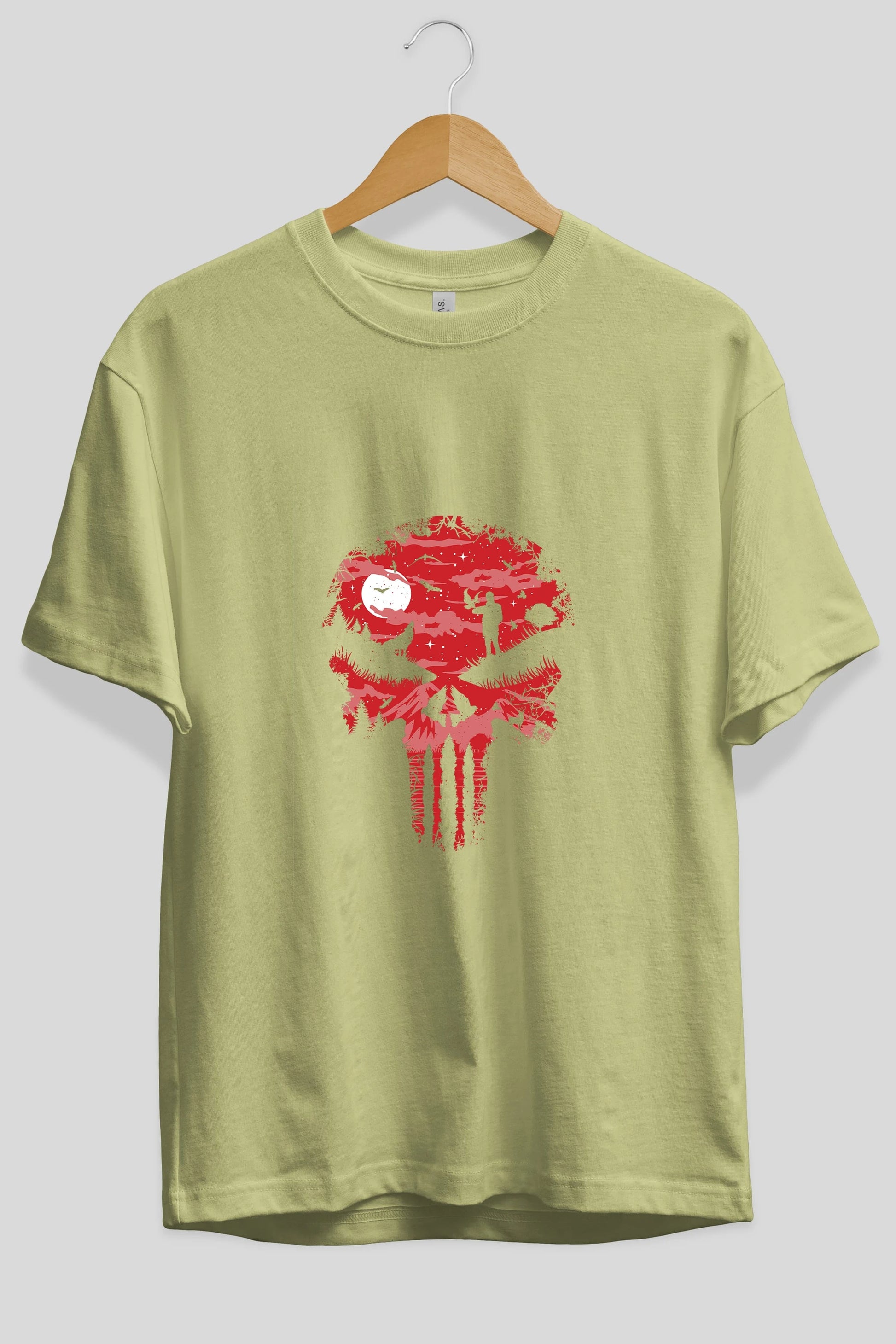 Stand And Bleed Ön Baskılı Oversize t-shirt %100 pamuk Erkek Kadın Unisex