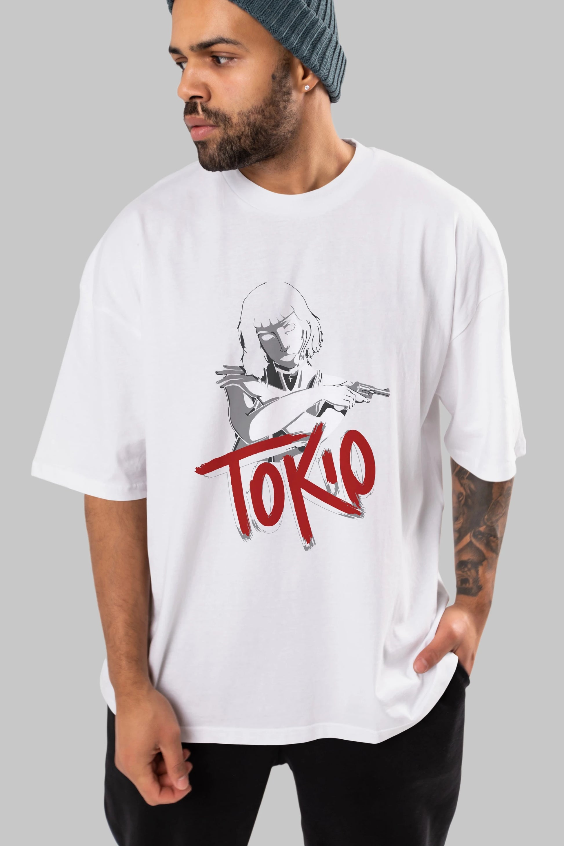 La Casa De Papel (10) Ön Baskılı Oversize t-shirt Erkek Kadın Unisex %100 Pamuk Bisiklet Yaka tişort