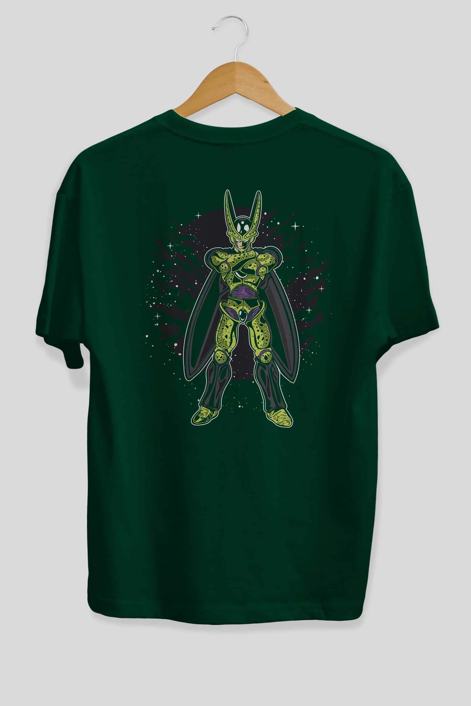 CELL Arka Baskılı Oversize t-shirt Erkek Kadın Unisex %100 Pamuk