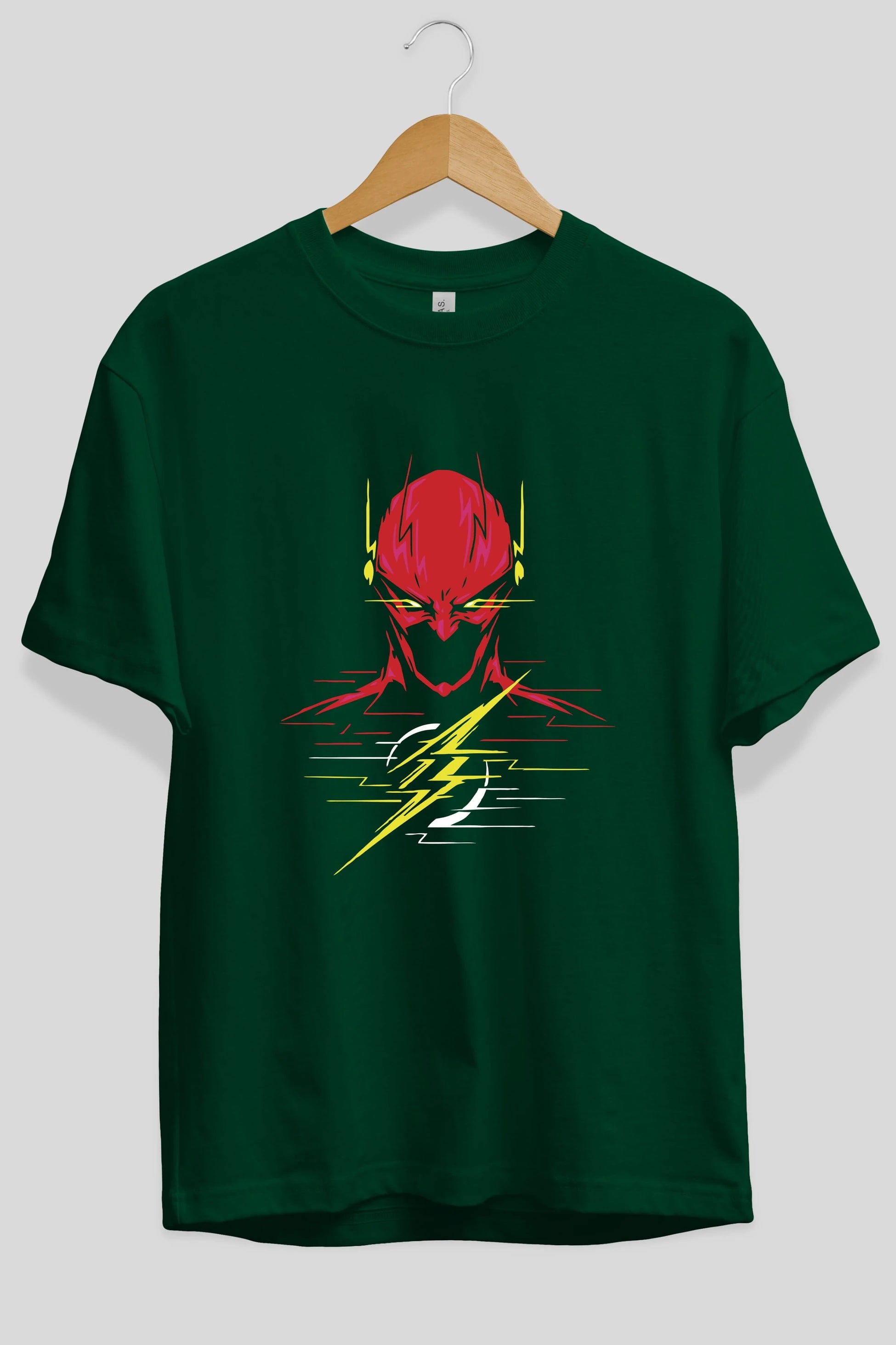 Flash Avengers (2) Ön Baskılı Oversize t-shirt Erkek Kadın Unisex %100 Pamuk Bisiklet Yaka tişort