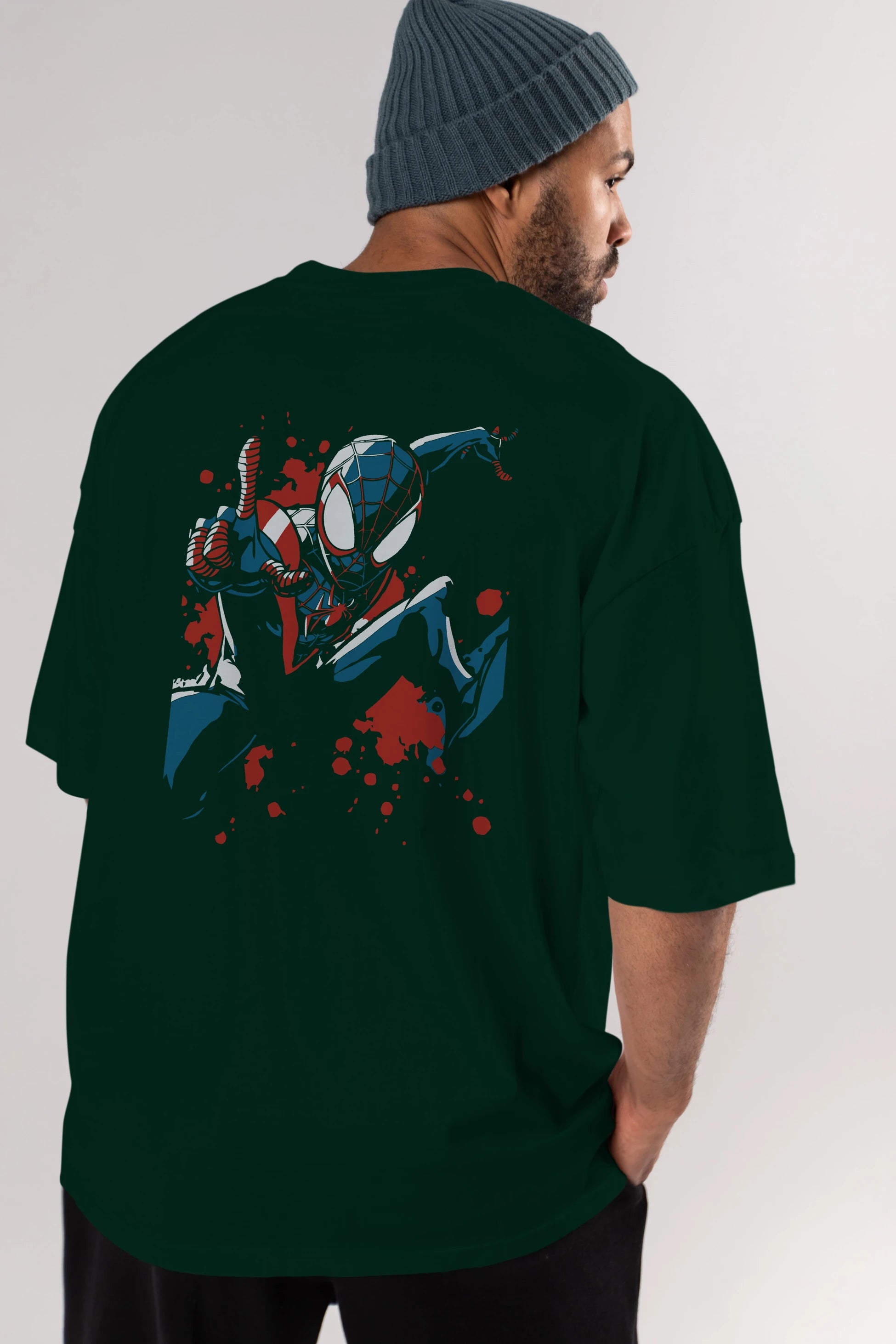 Venom (21) Arka Baskılı Oversize t-shirt Erkek Kadın Unisex %100 Pamuk Bisiklet Yaka tişort