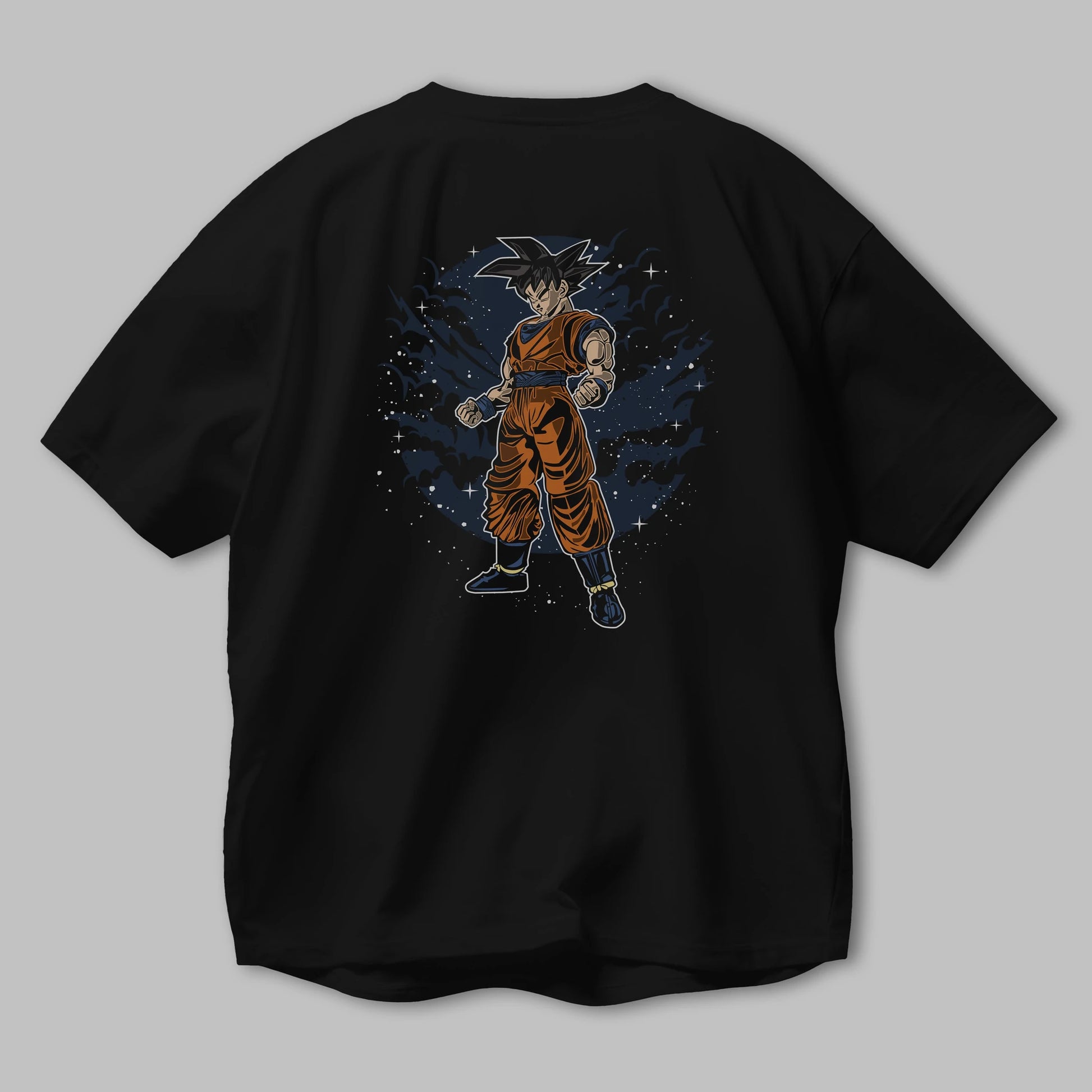 GOKU Arka Baskılı Oversize t-shirt Erkek Kadın Unisex %100 Pamuk